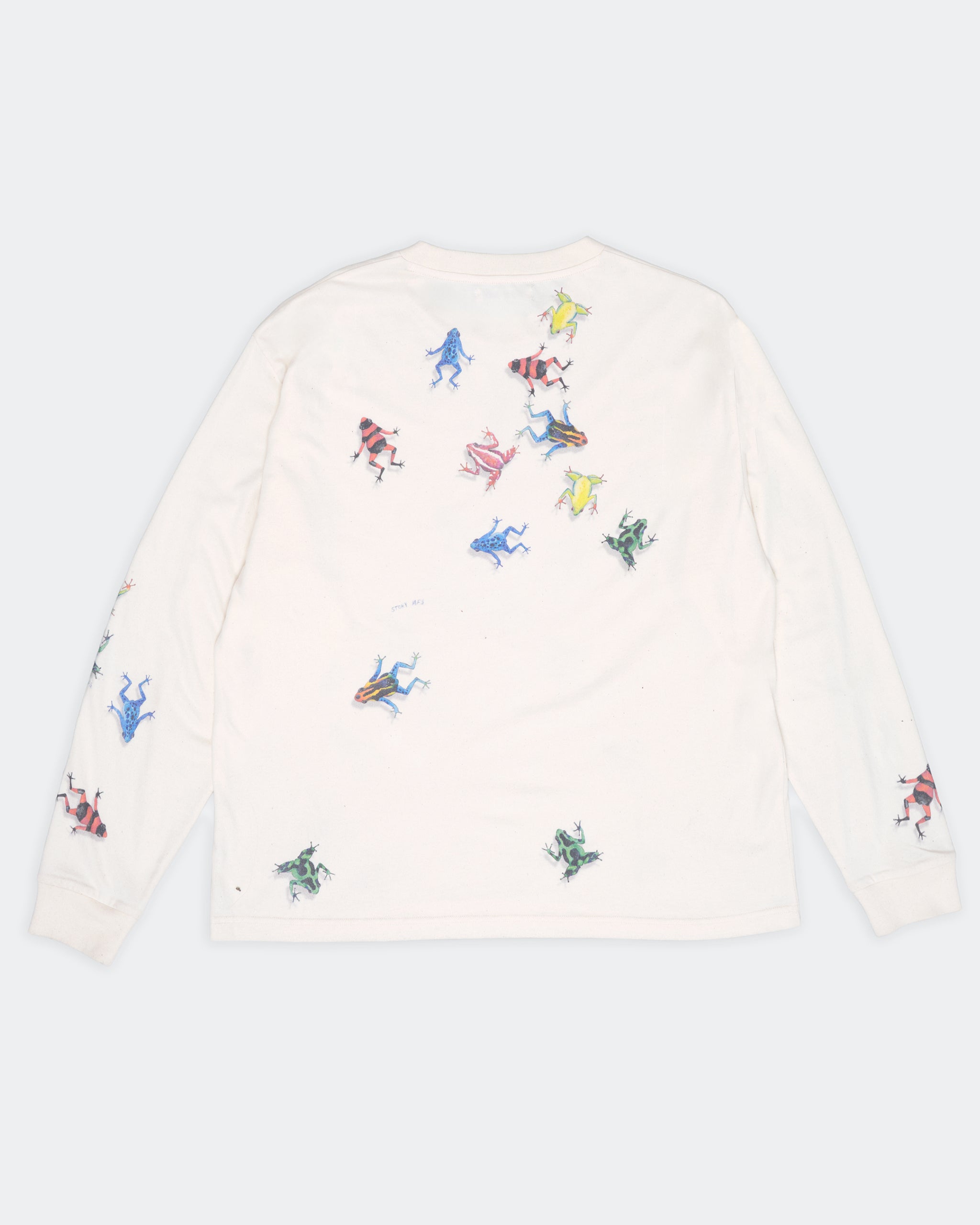 Grateful Tee LS - Ecru Frogs – Story mfg.