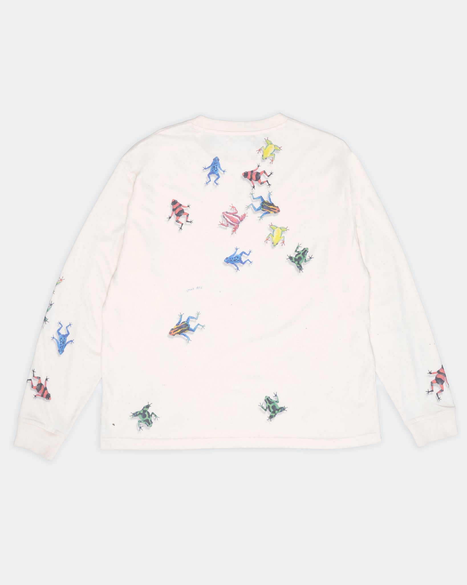Grateful Tee LS - Ecru Frogs – Story mfg.