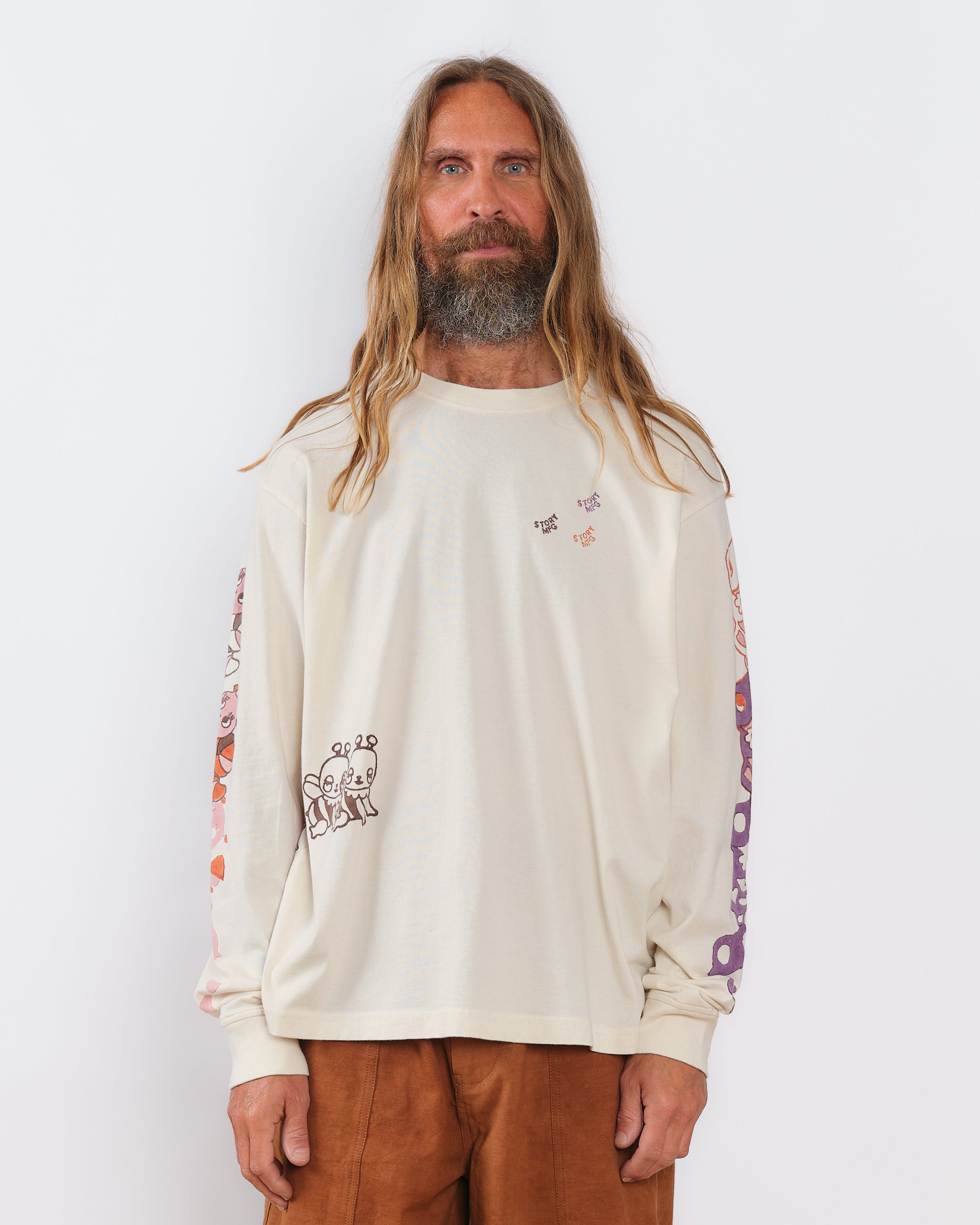 トップス STORYmfg : Grateful Tee LS Grateful Tee LS - Story Hand – Story mfg.