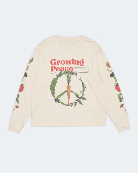 Story mfg. Growing Peace ロンT GratefulTeeLS-