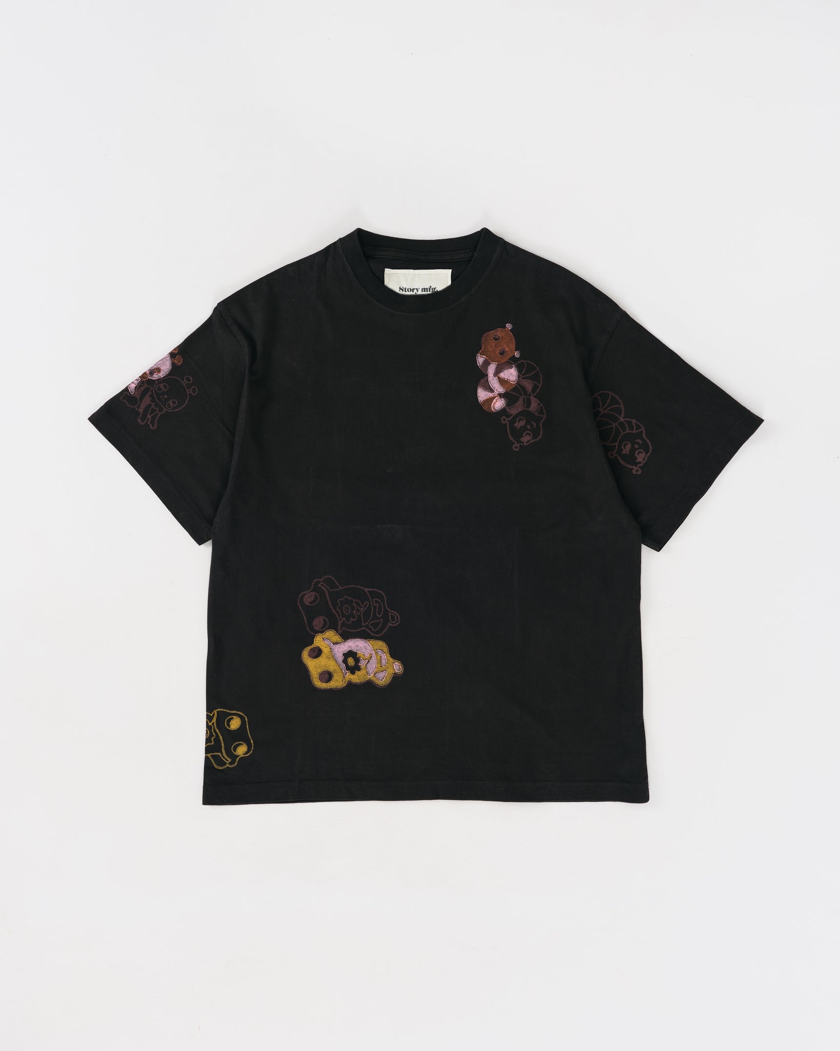 Grateful Tee SS - Black Earth Trip Spiral