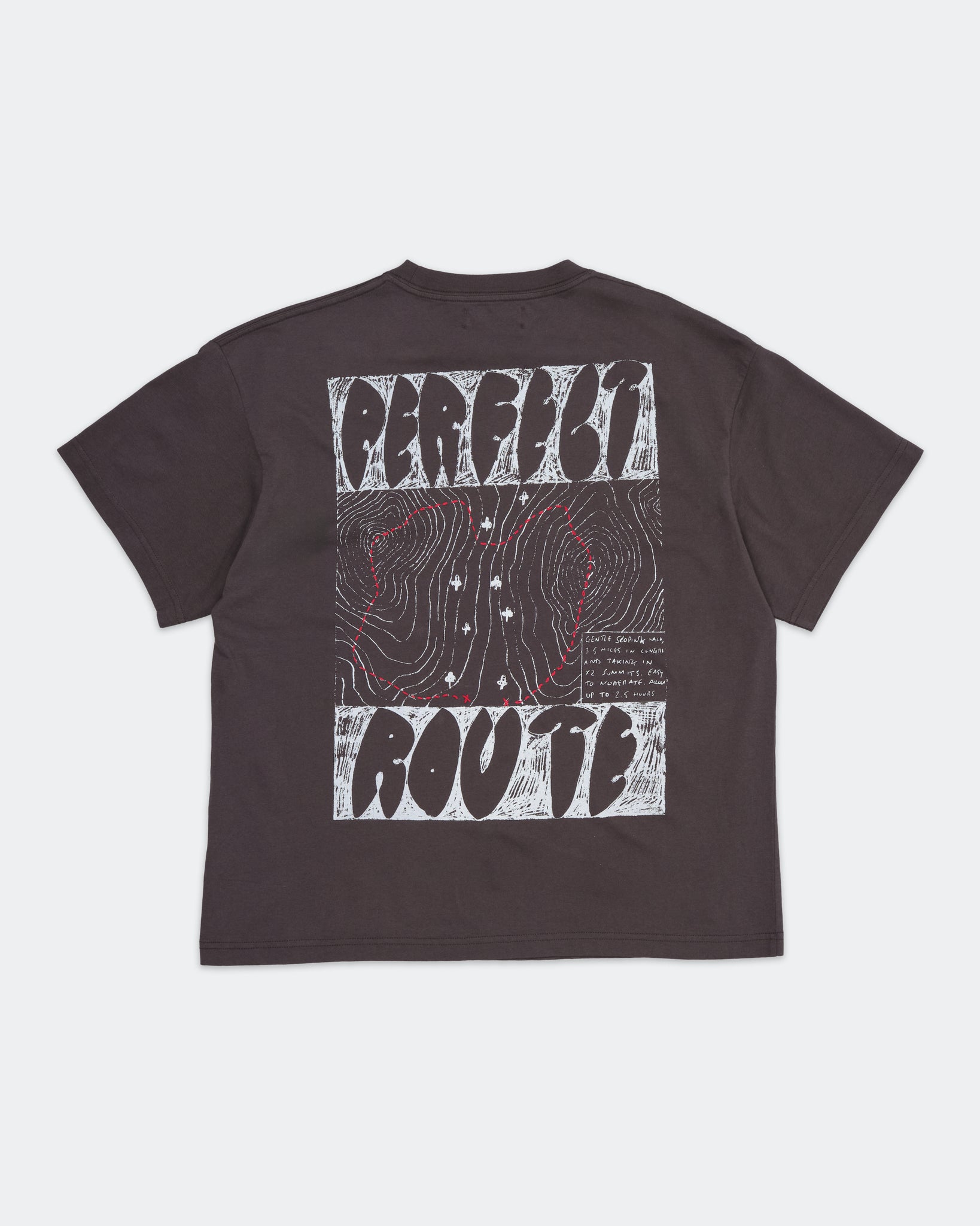 Grateful Tee SS - Charcoal Take A Hike – Story mfg.