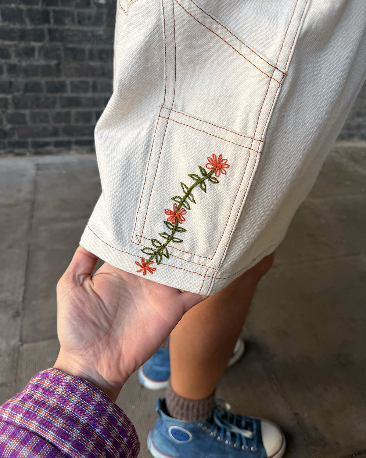 Lush Carpenter Shorts - Ecru – Story mfg.