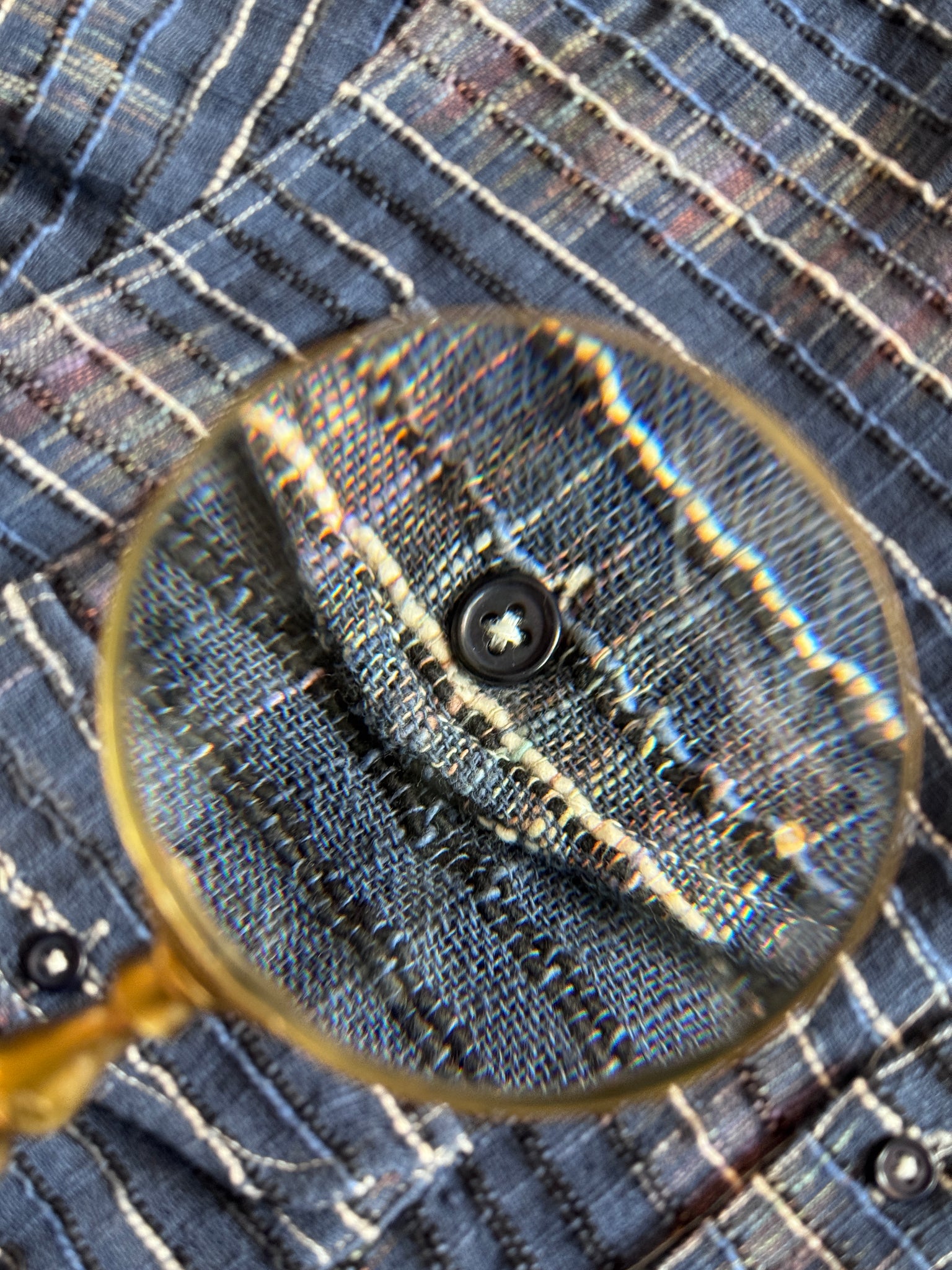 Harvest Shirt - Indigo Handloom