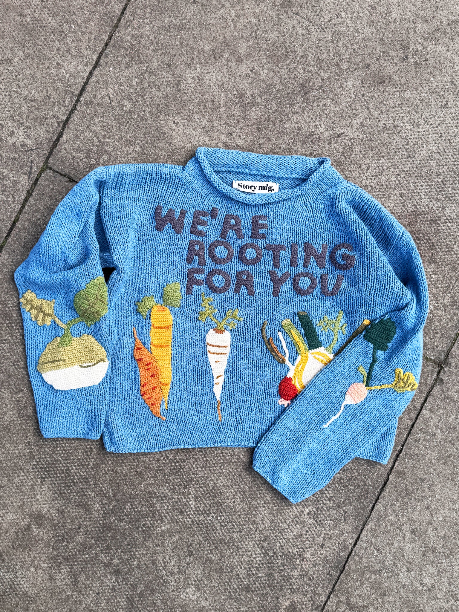 [Preorder] Kids Twinsun Knit Rollneck - Rooting For You