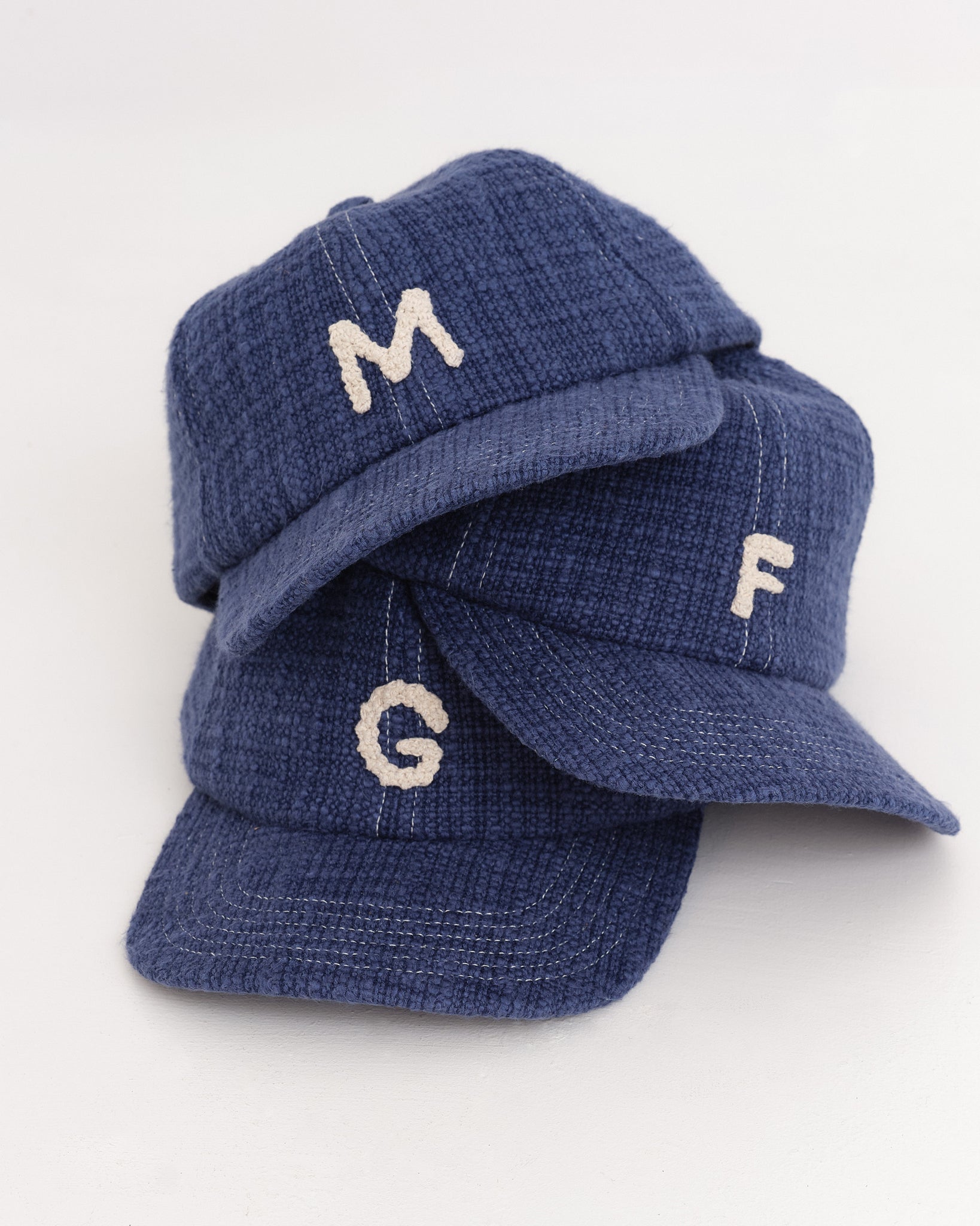 Custom Baseball Cap - Indigo Handloom