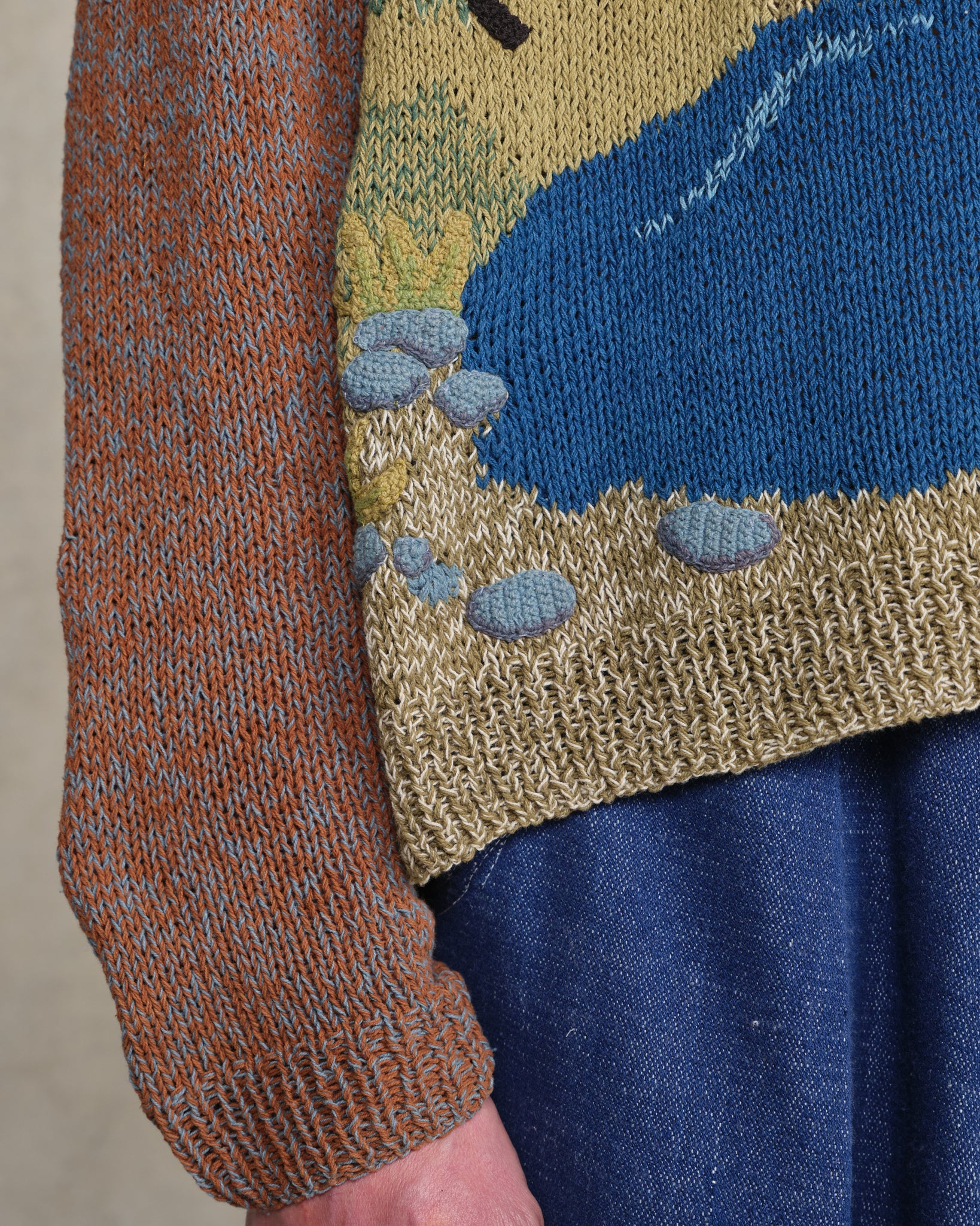 Piper Knit Jumper - Brown Grow With The Flow