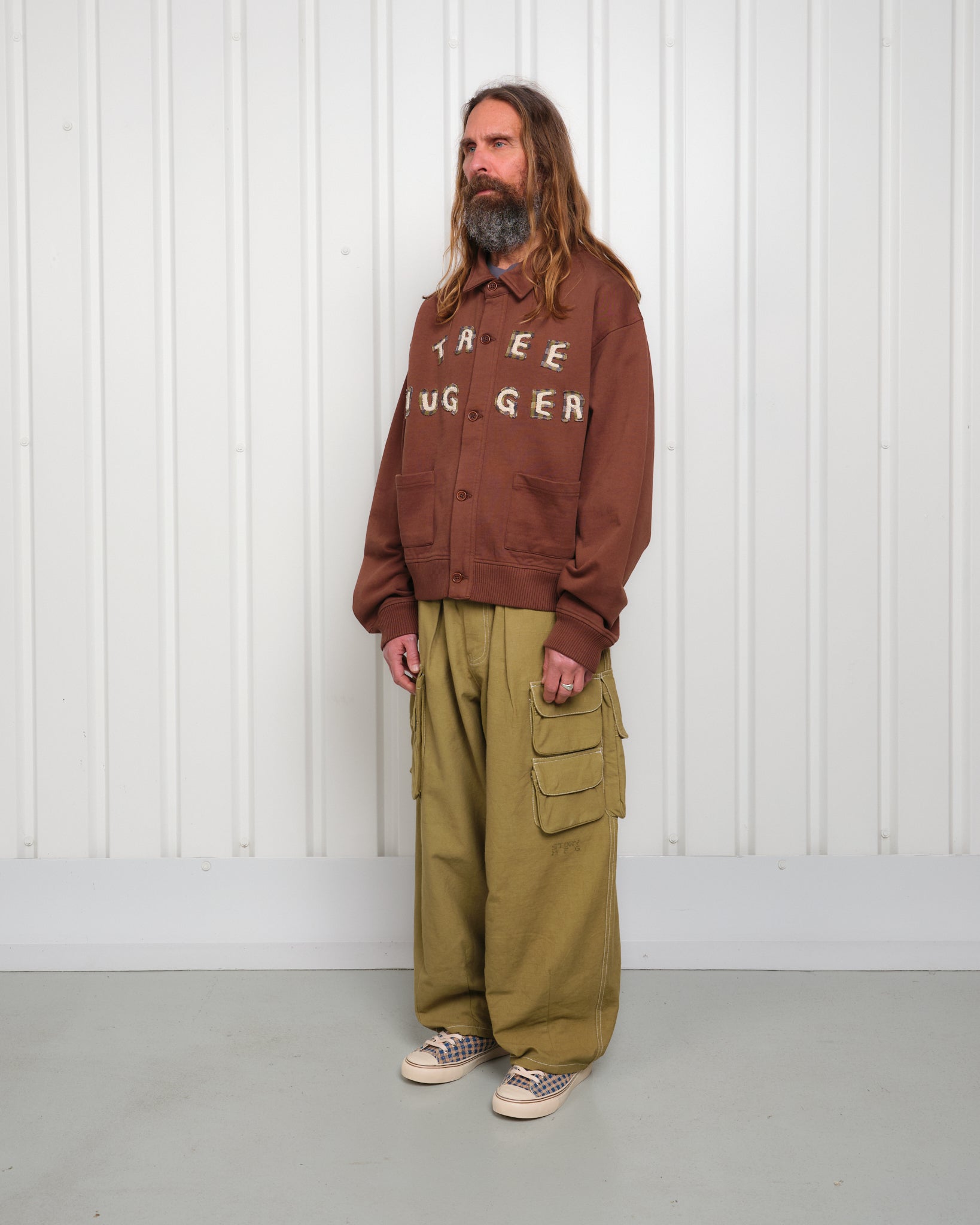 Walking Cardigan - Brown Tree Hugger – Story mfg