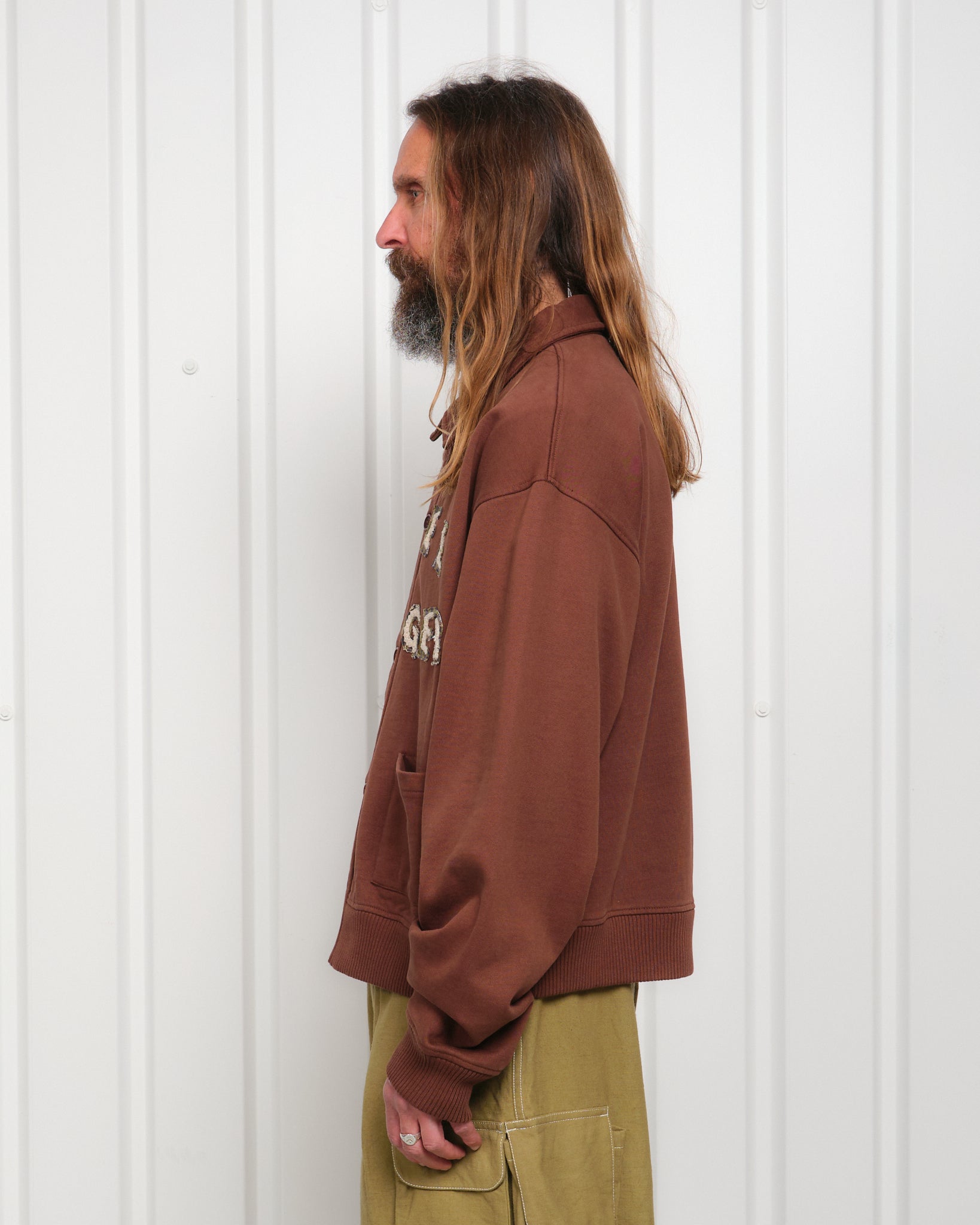 Walking Cardigan - Brown Tree Hugger – Story mfg.