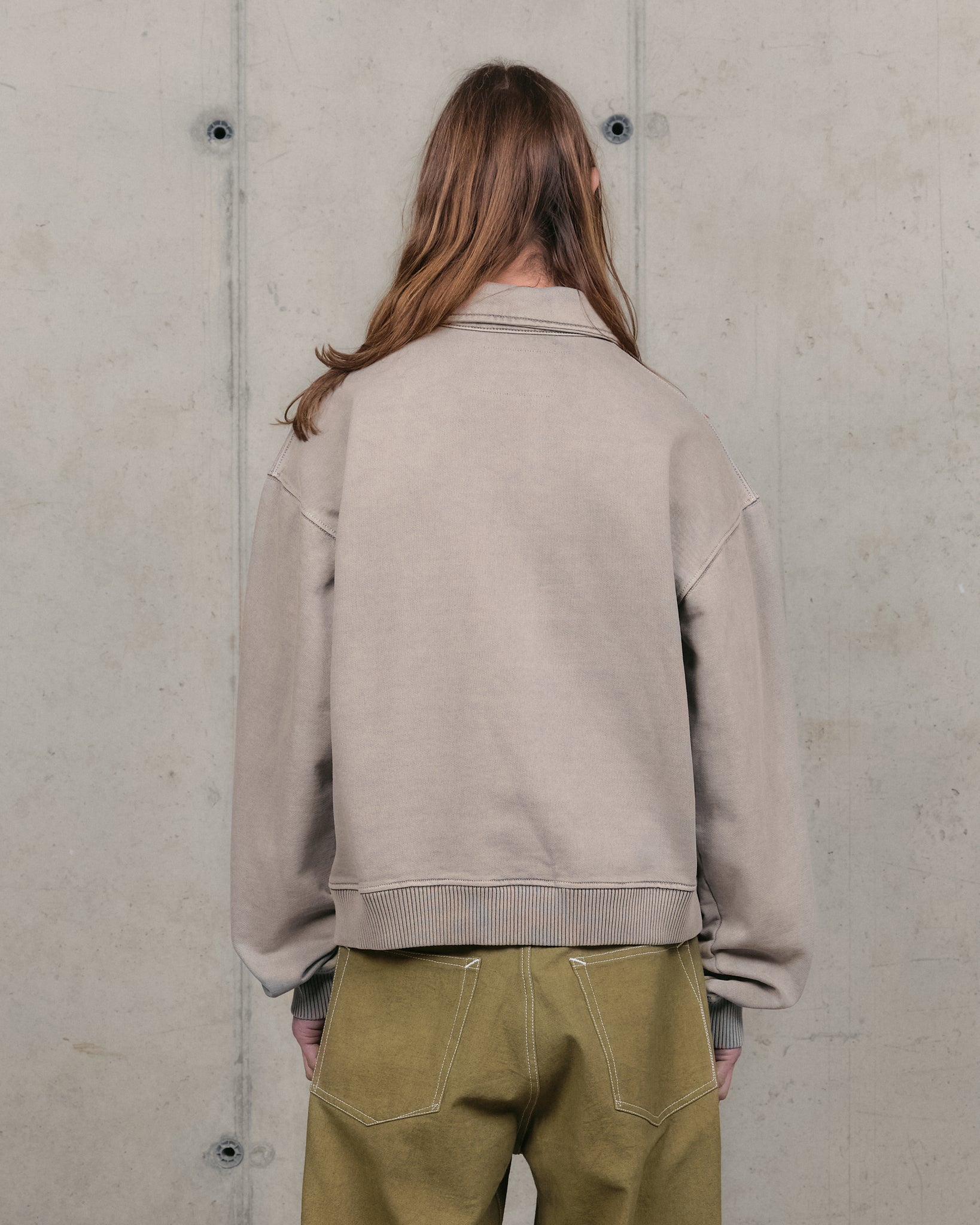 Geo Pullover - Grey
