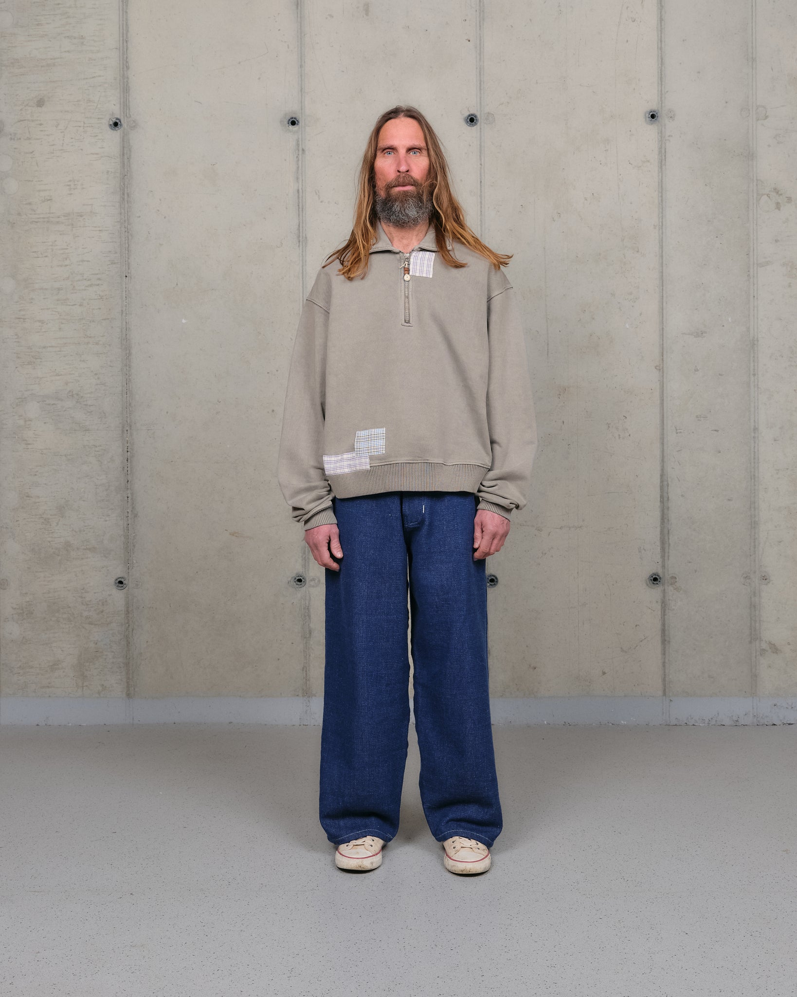 Geo Pullover - Grey Picnic