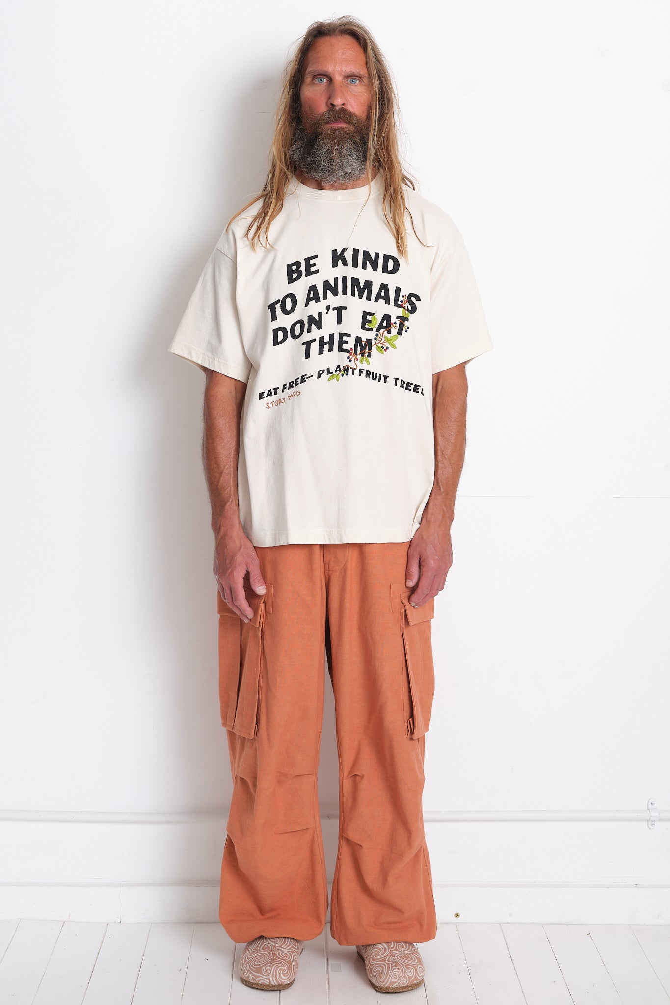 Peace Pants - Terracotta Slub