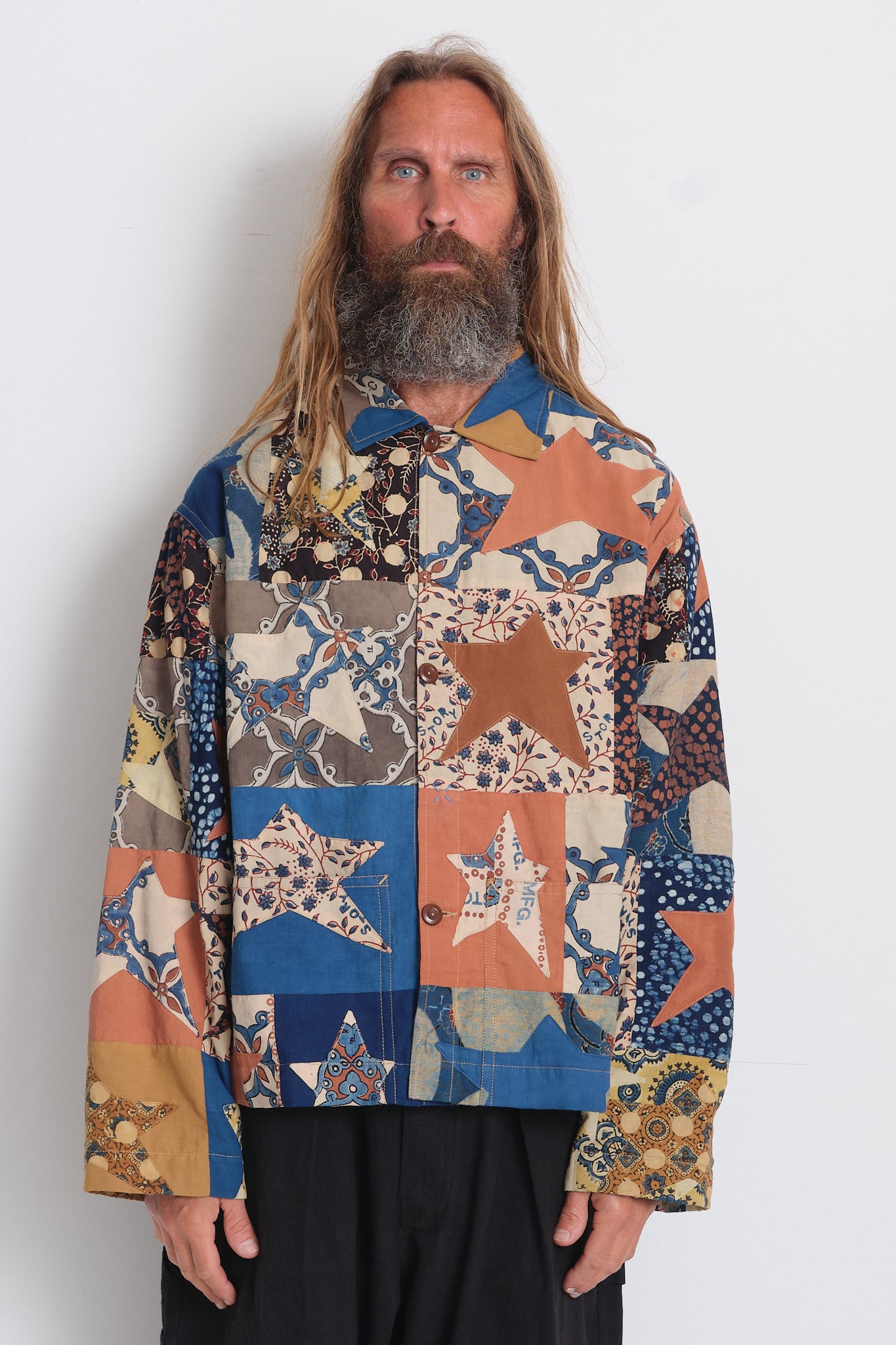 Short On Time Jacket - Star Scraps Patchwork