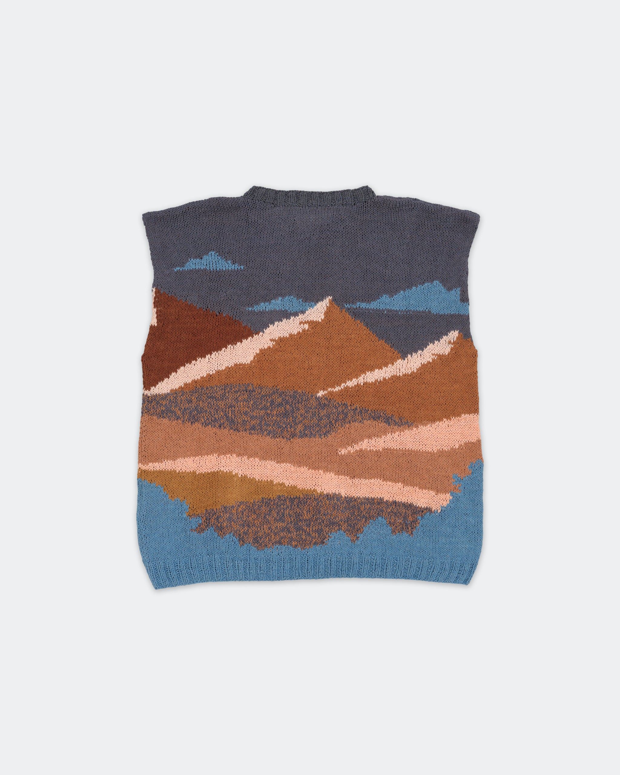story mfg ニットベスト Keeping Knit Vest - Sleeping Hills – Story mfg.
