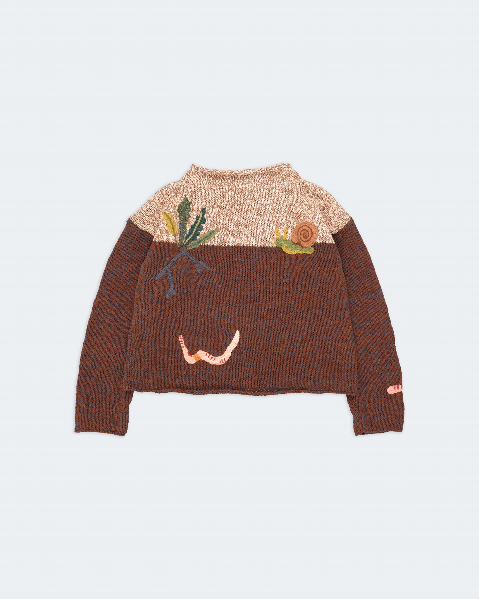 [Preorder] Kids Twinsun Knit Rollneck - Soil Mates