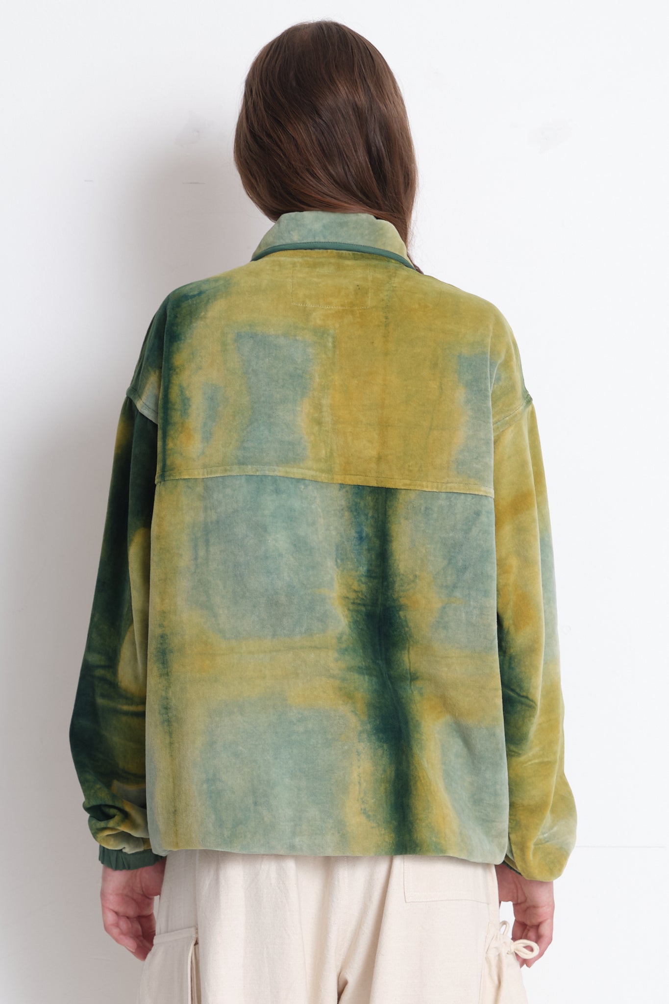 Polite Pullover - Grass Clamp Velvet
