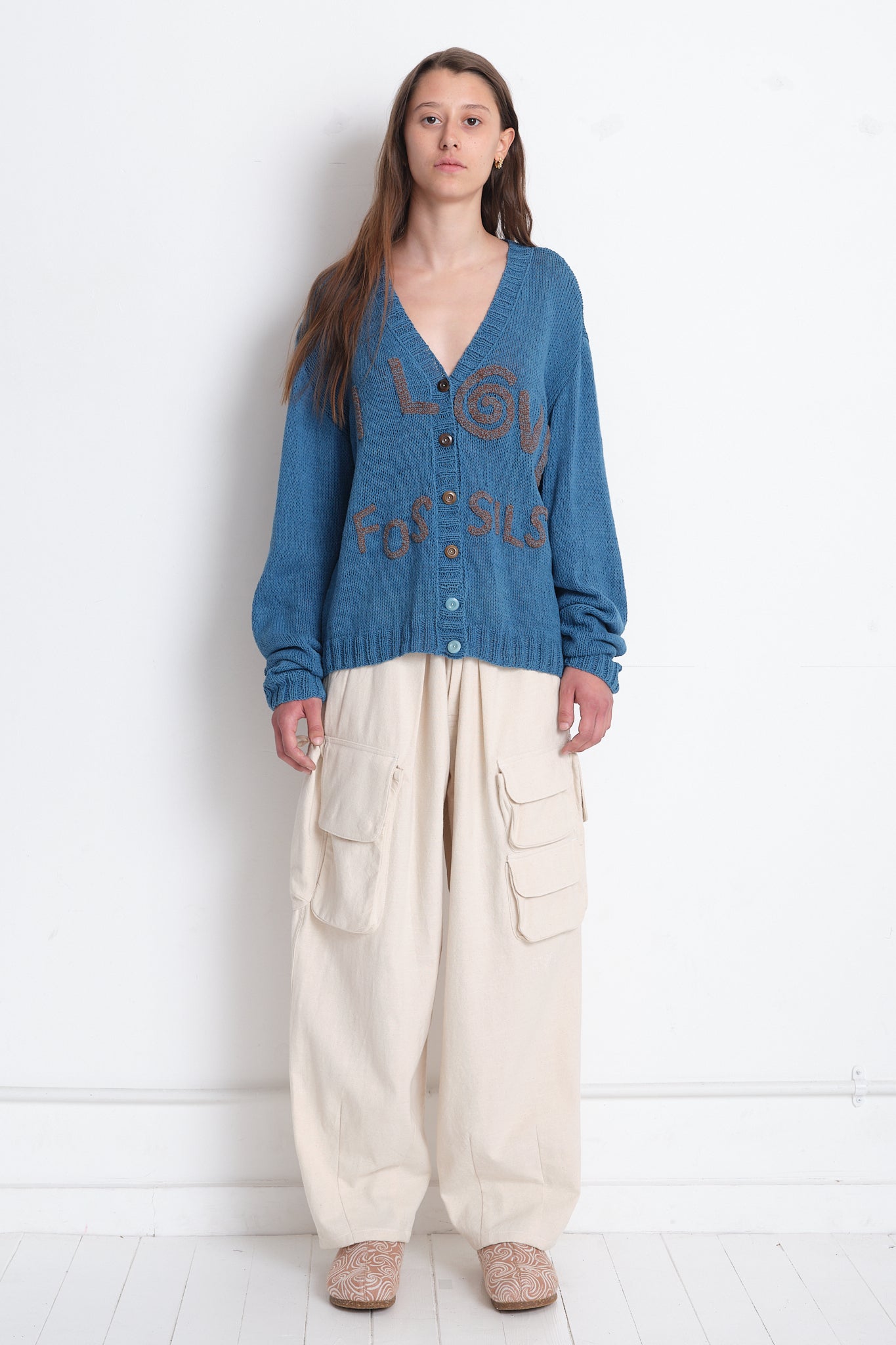 Twinsun Cardigan - Indigo Earth Rocks