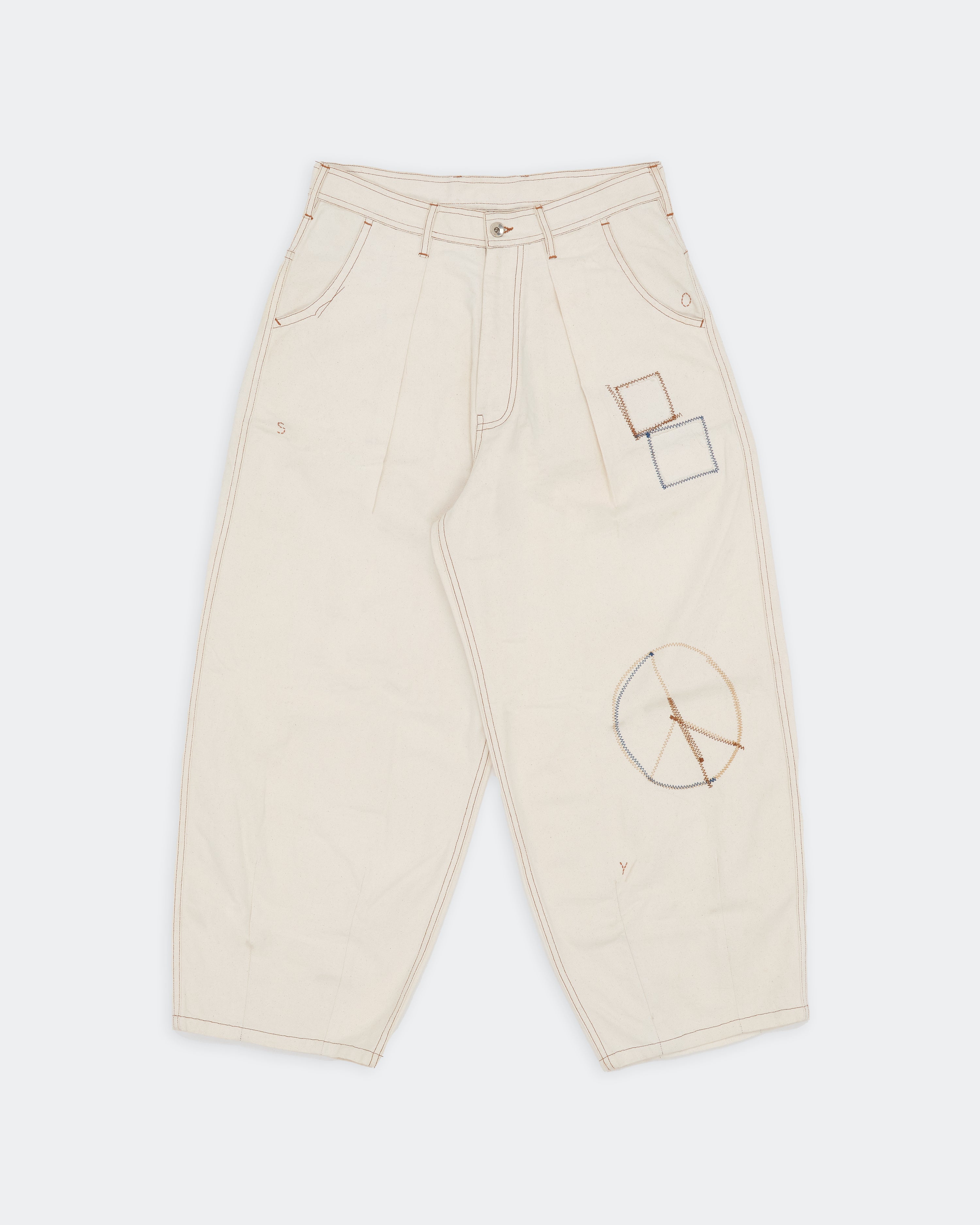 Lush Pants - Ecru Zig Zag – Story mfg.