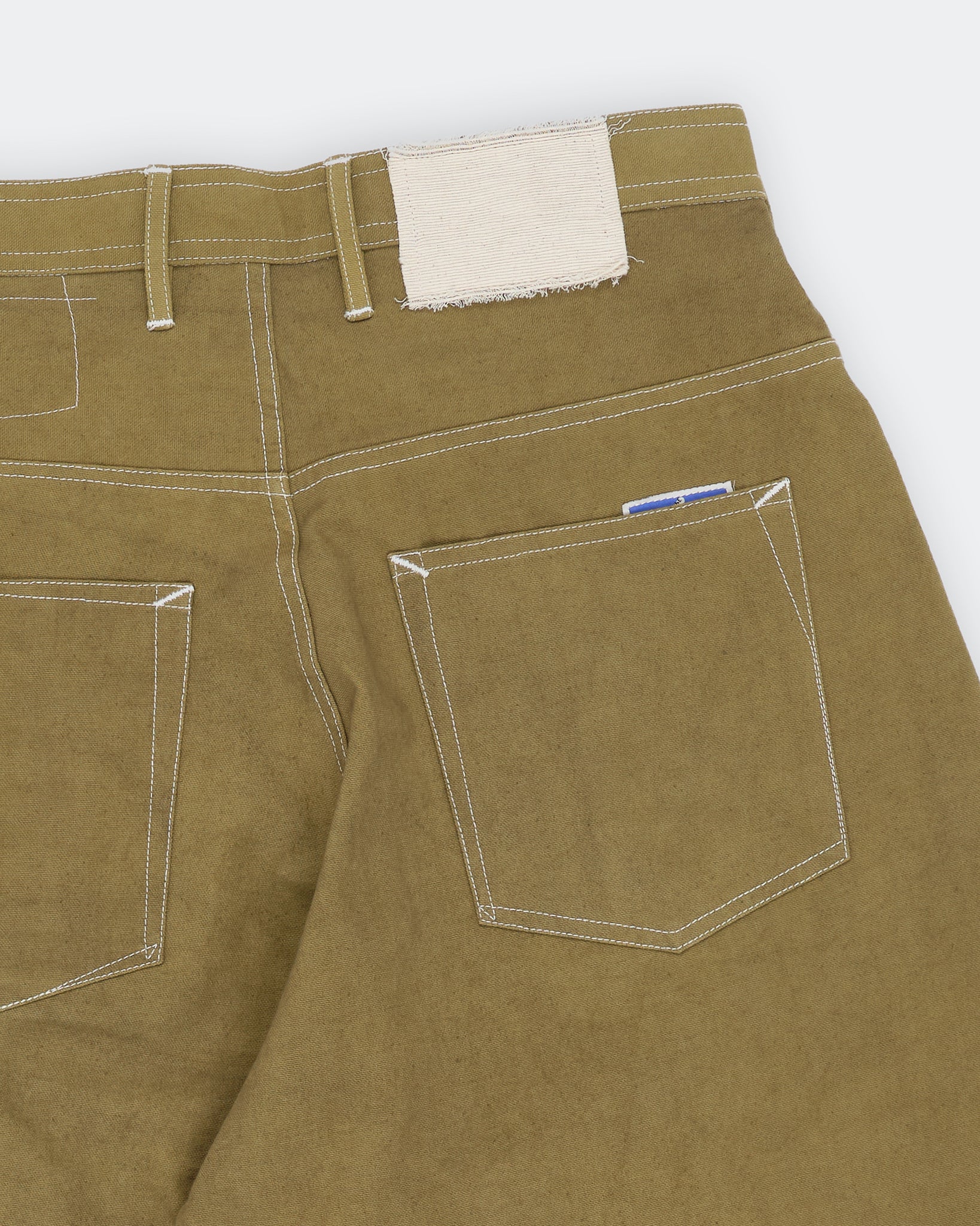 Lush Pants - Olive Wonky-Wear