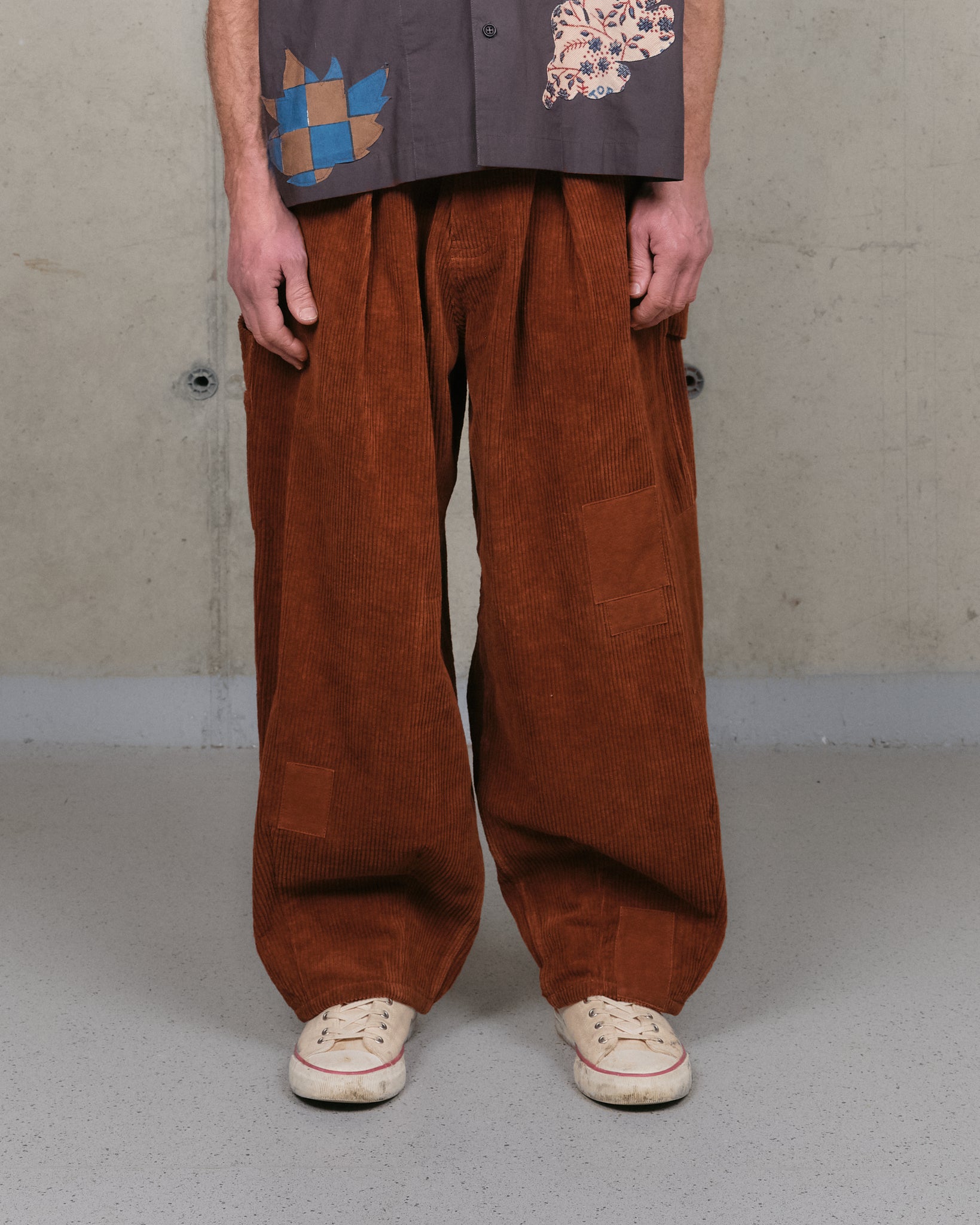 Lush Carpenter Pants - Brown Scarecrow