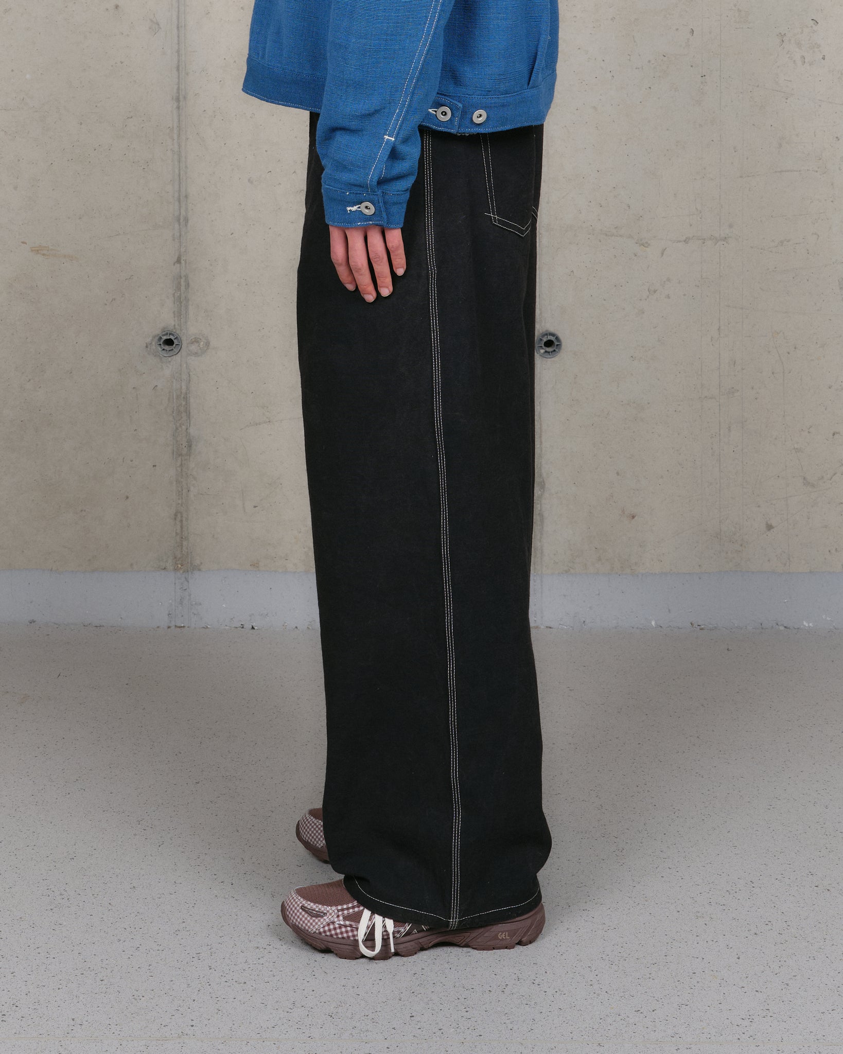 Lush Pants - Black Wonky-Wear