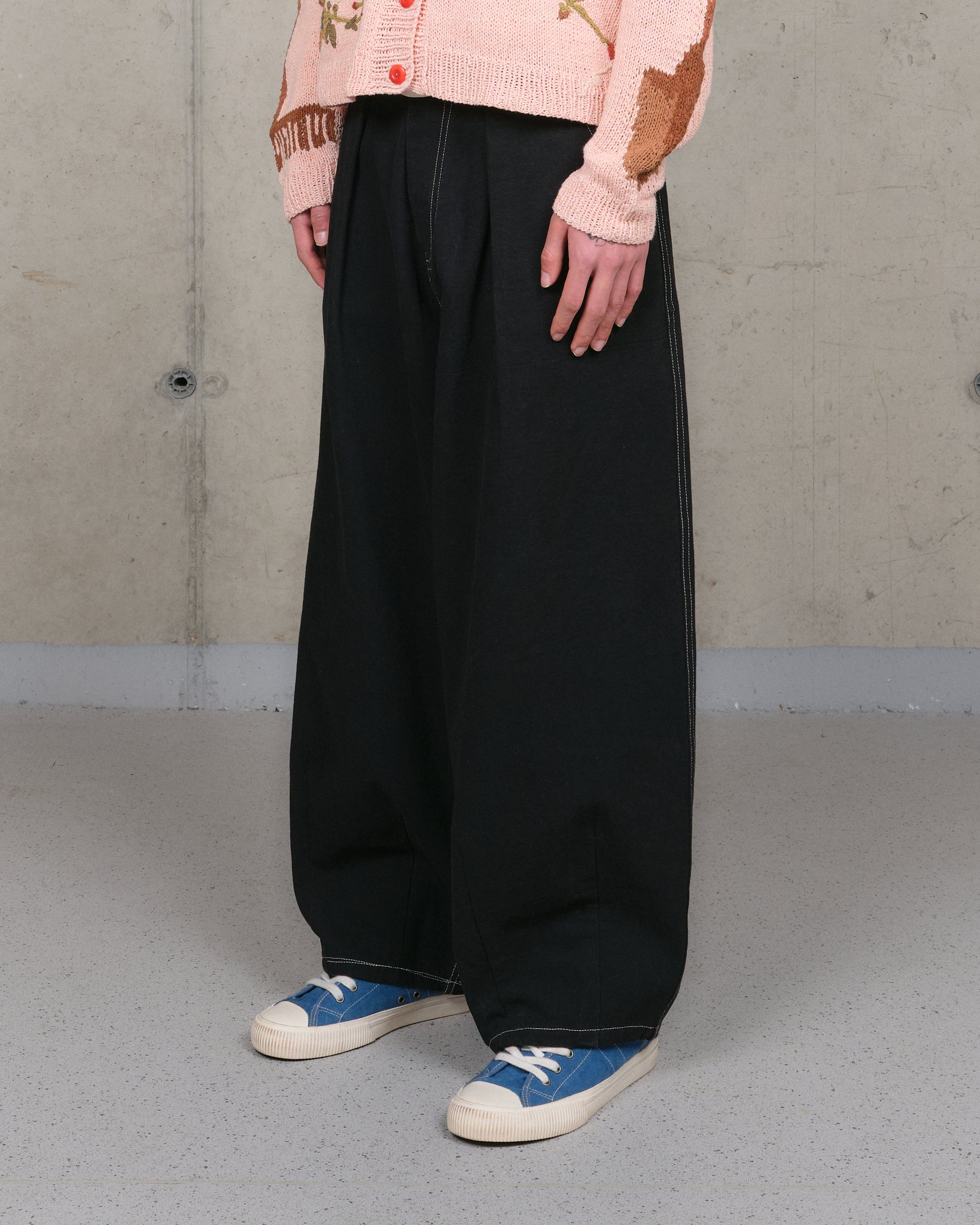 Lush Pants - Black Wonky-Wear