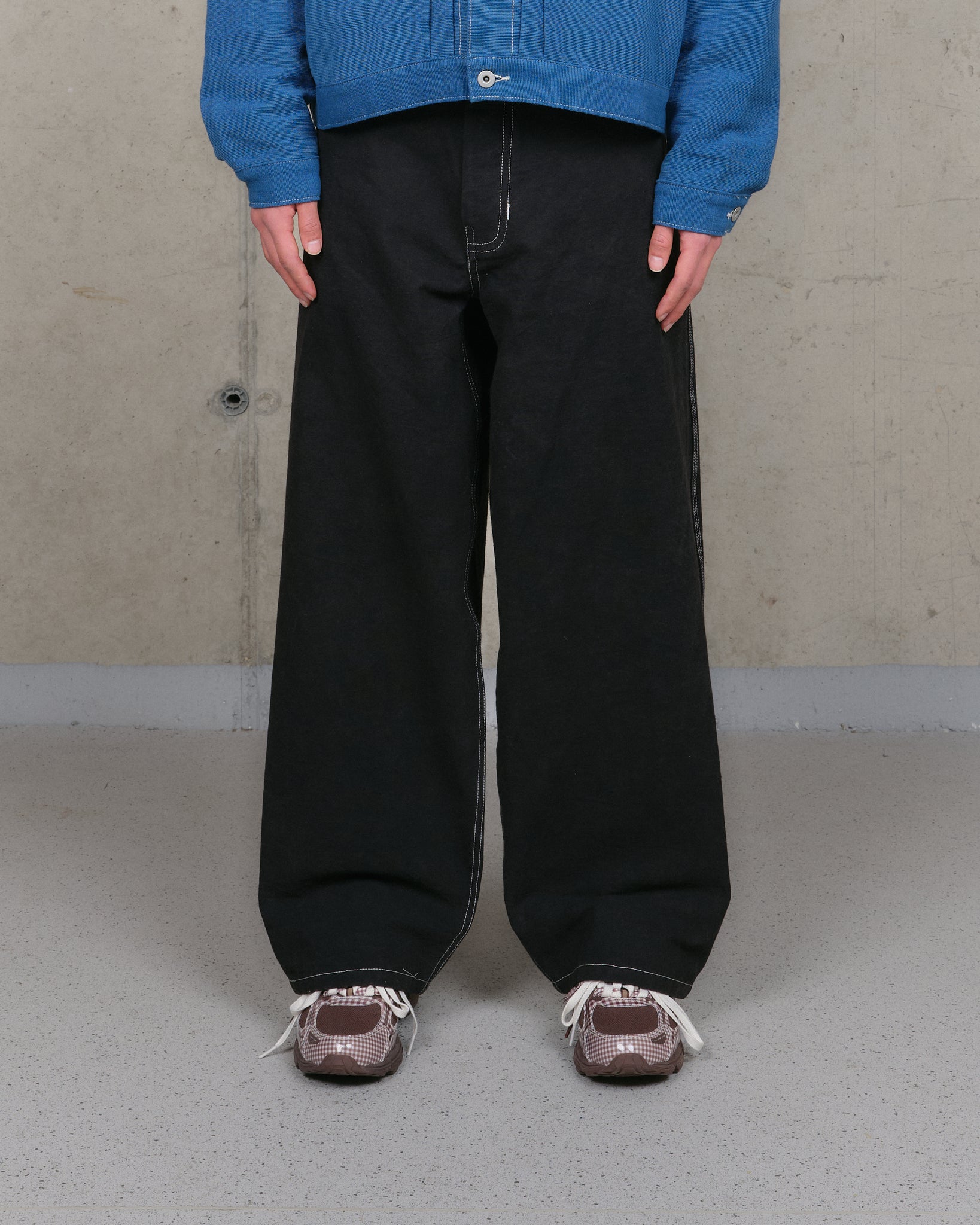 Lush Pants - Black Wonky-Wear