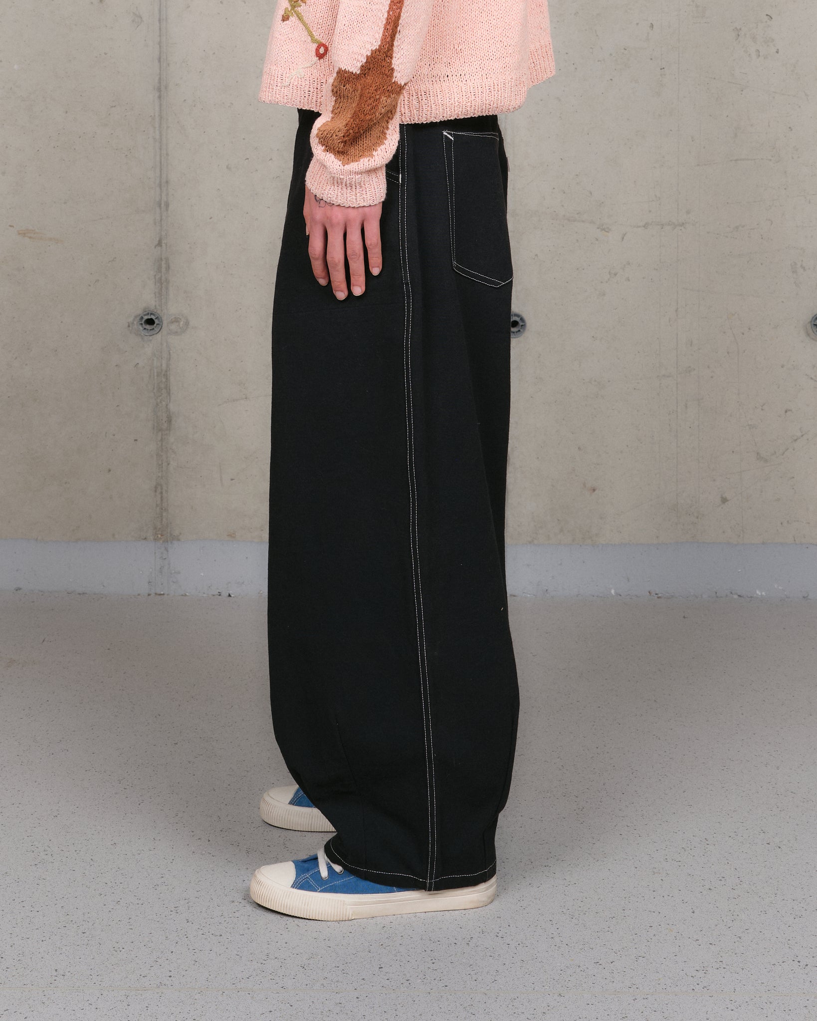 Lush Pants - Black Wonky-Wear