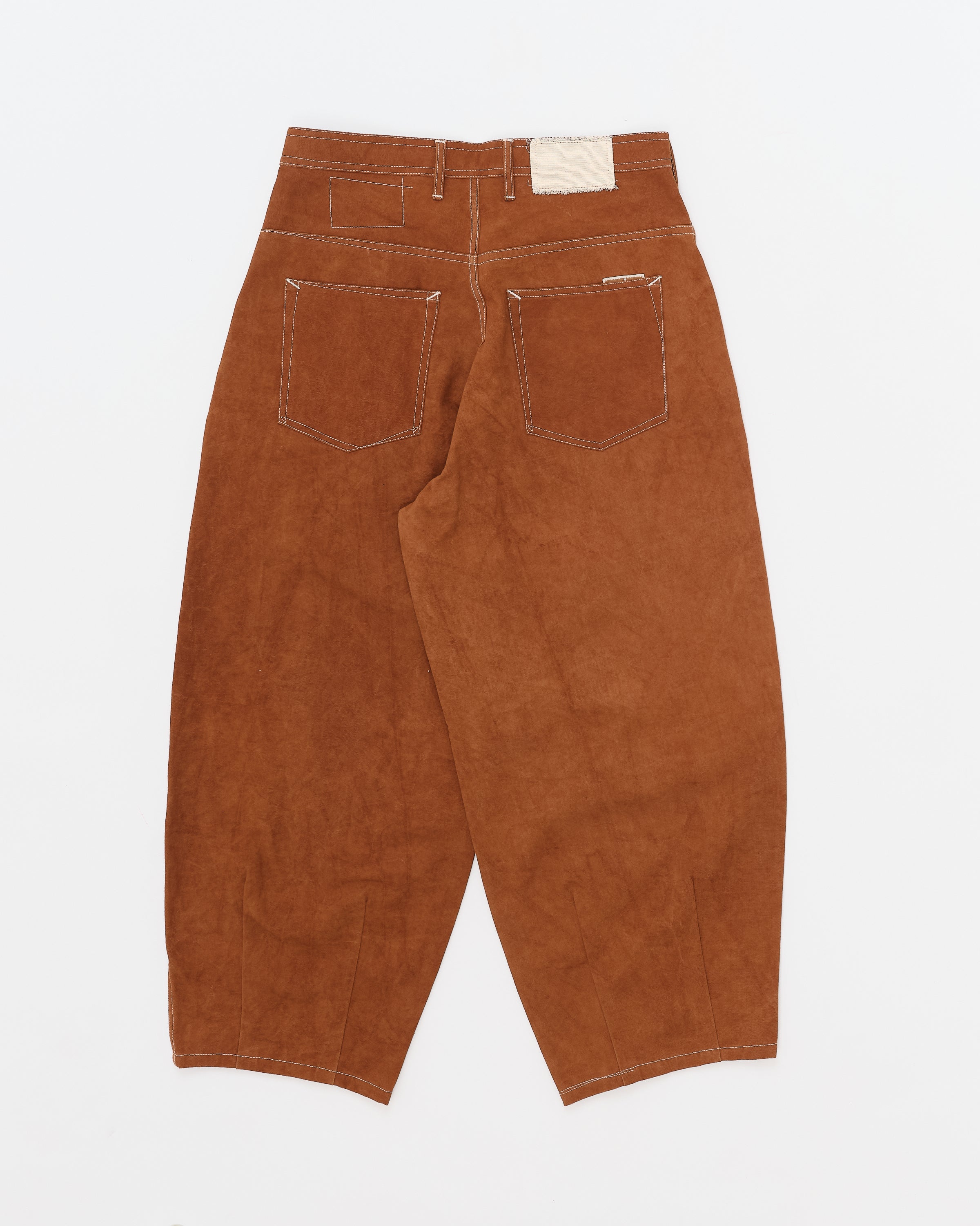 【フラワー】coyseio ZIGZAG PANTS BROWN ZIGZAG PANTS BROWN - coyseio