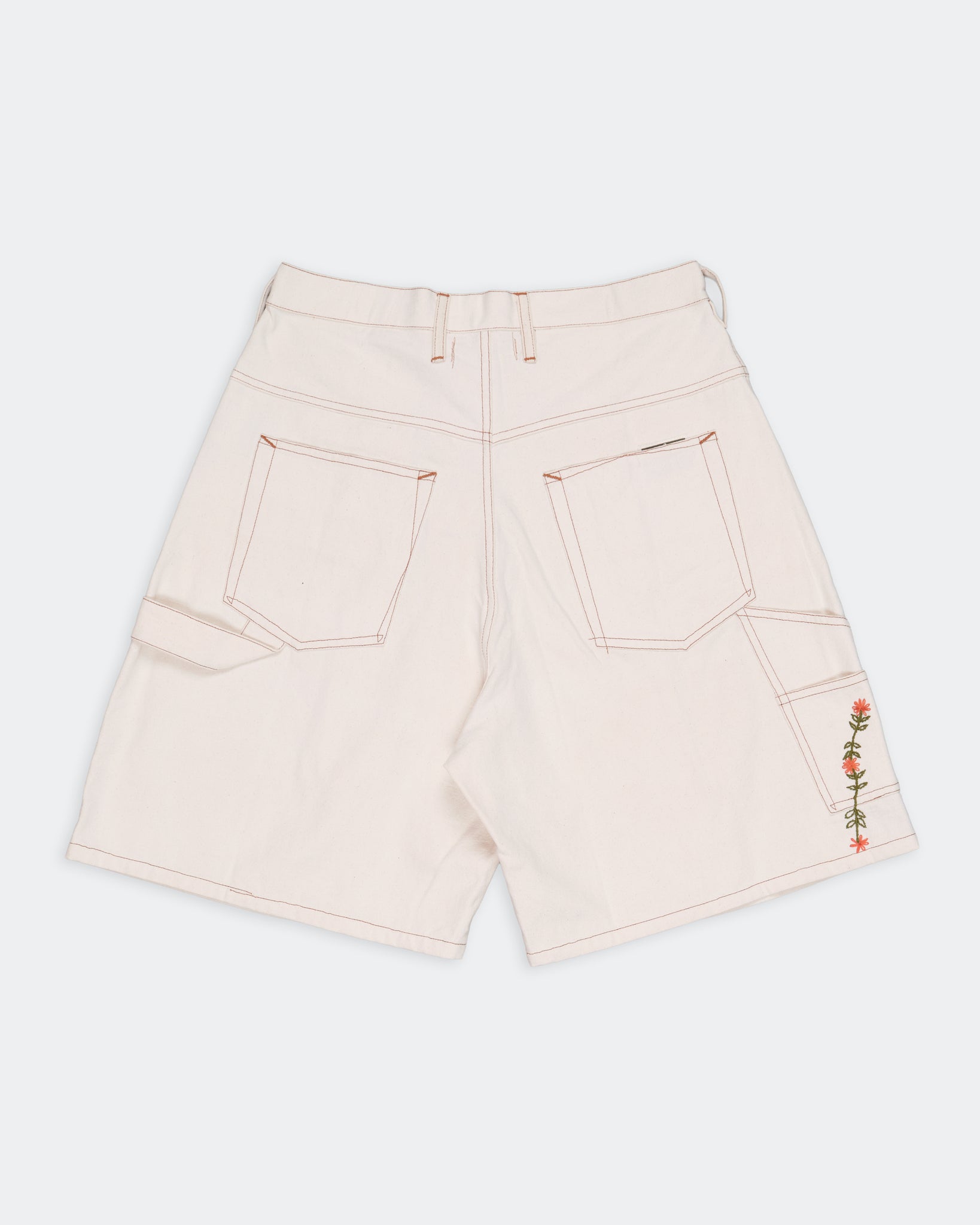 story mfg. ショートパンツ Lush Carpenter Shorts - Ecru – Story mfg.