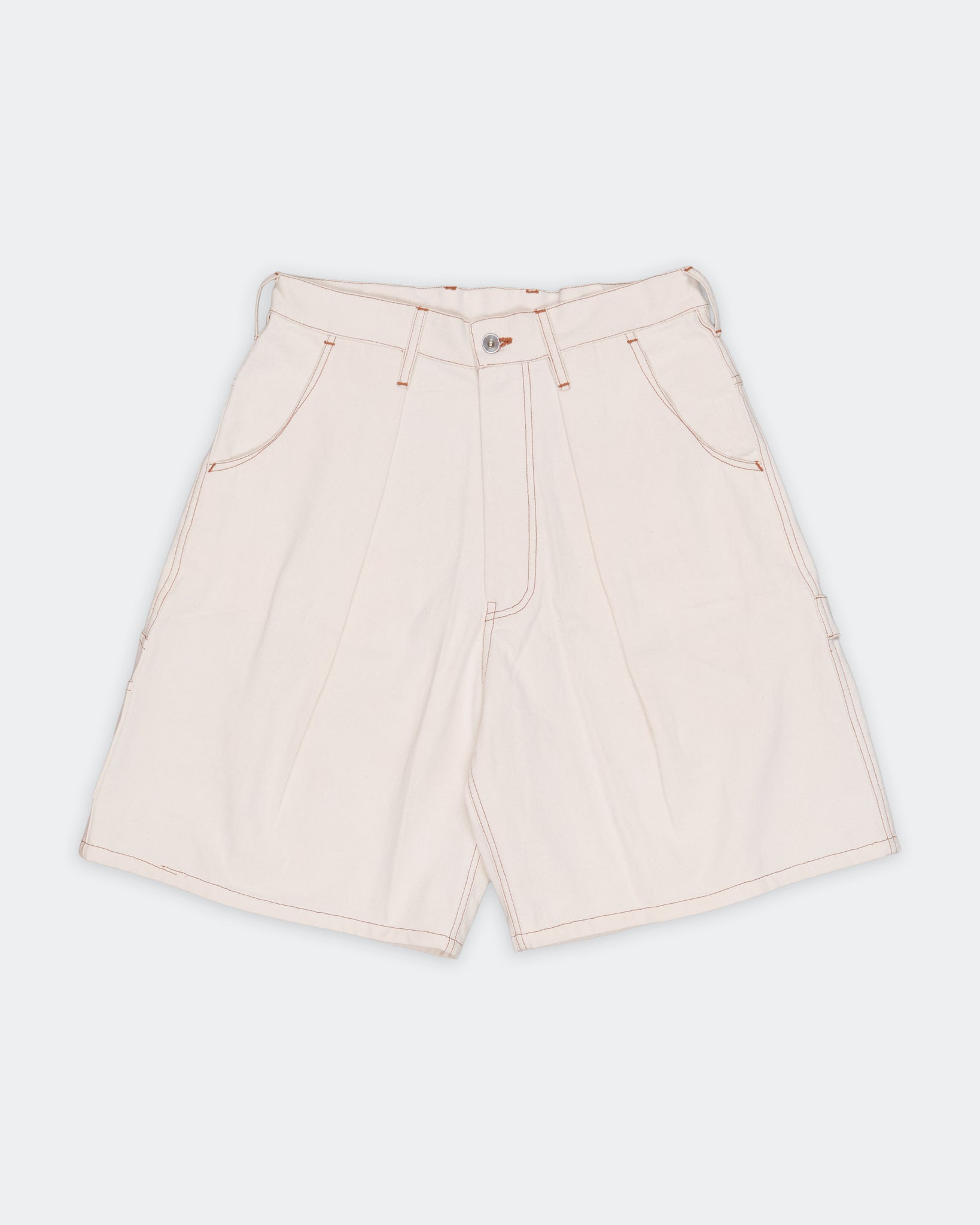 story mfg. ショートパンツ Lush Carpenter Shorts - Ecru – Story mfg.