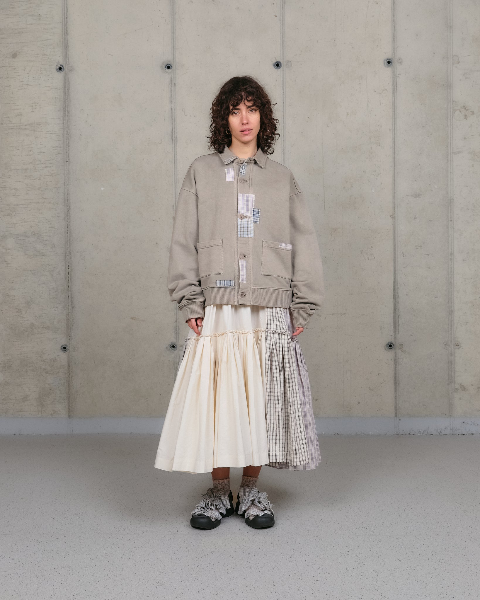 Walking Cardigan - Grey Picnic