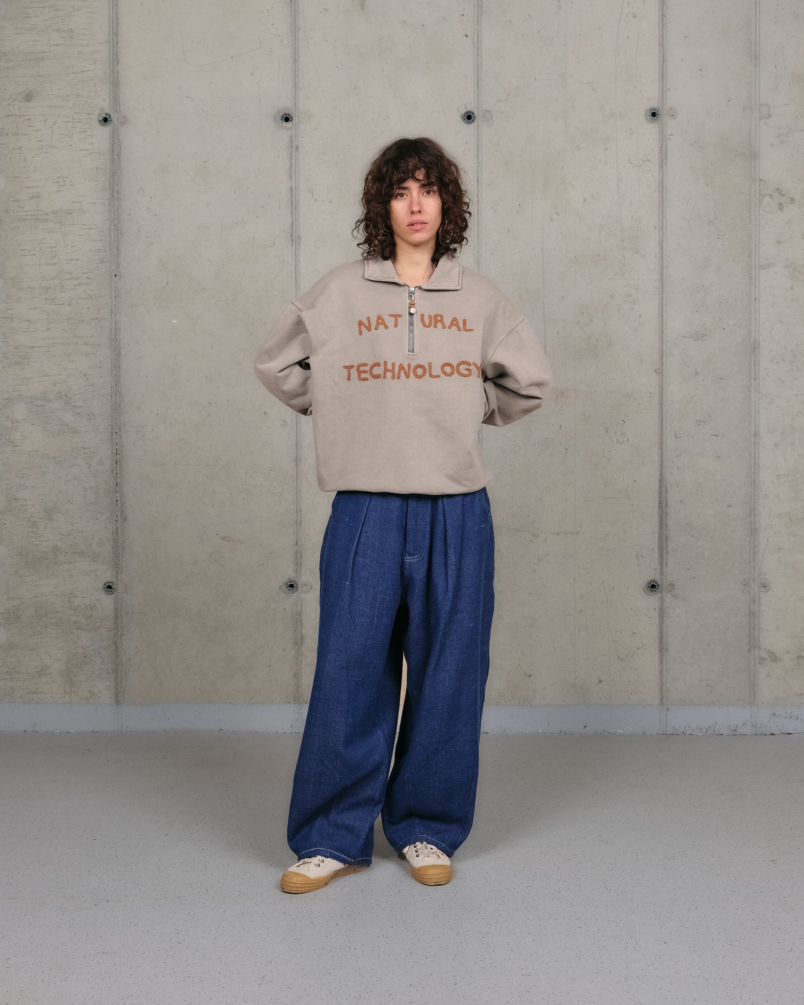 Geo Pullover - Grey