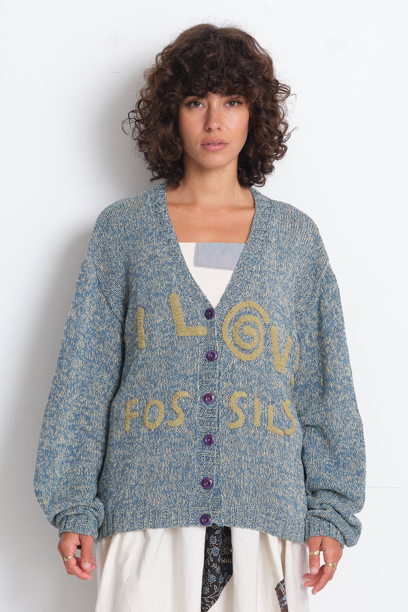 Twinsun Cardigan - Twisted Purple Earth Rocks
