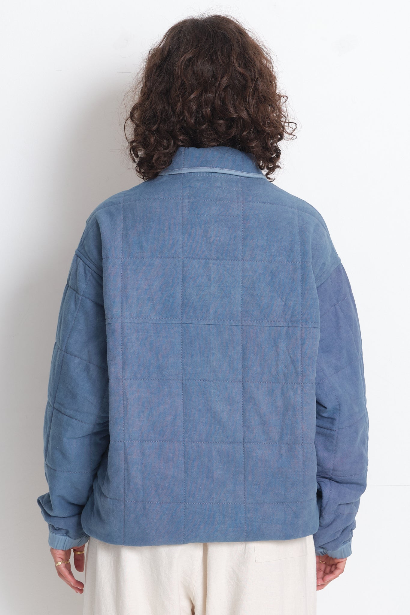 Polite Pullover - Purple Star Scraps Patchwork