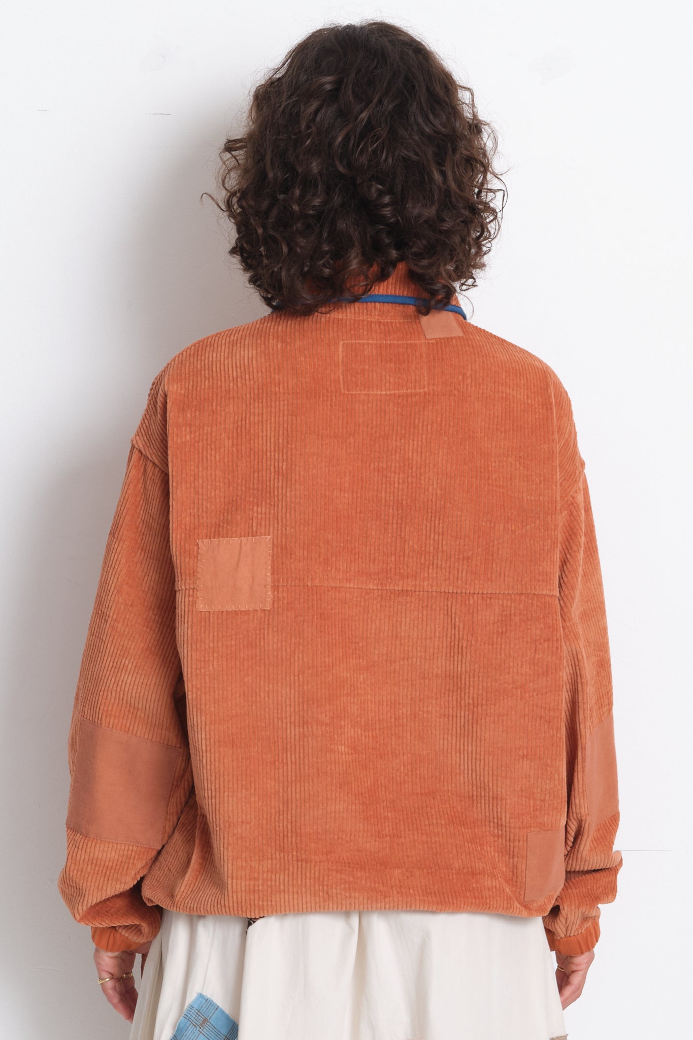 Polite Pullover - Terracotta Scarecrow Corduroy
