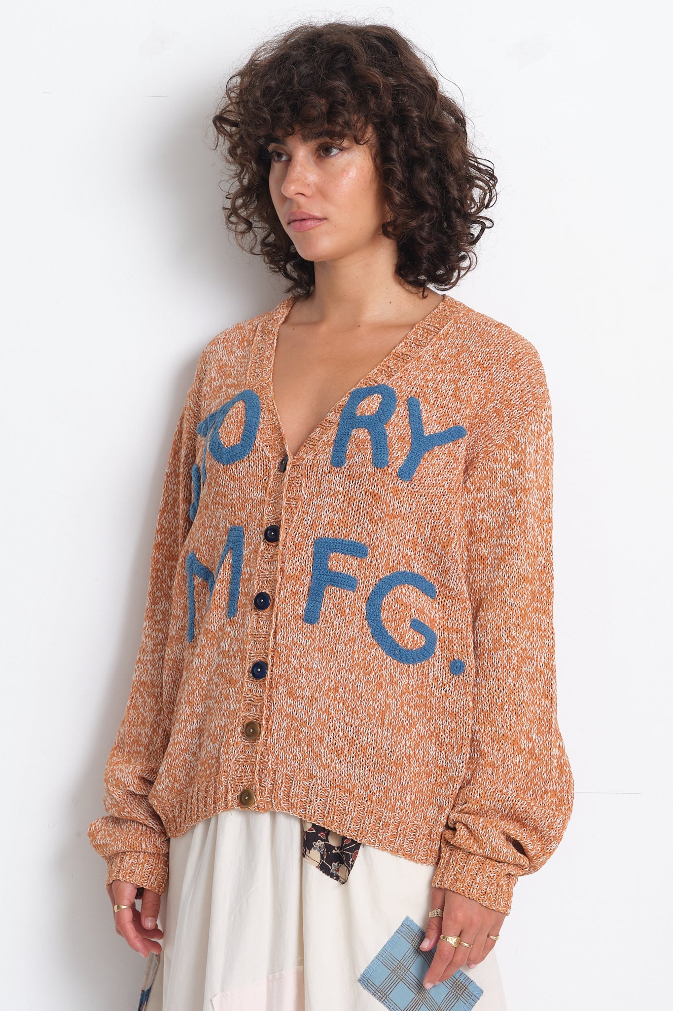 Twinsun Cardigan - Classic Twisted Orange