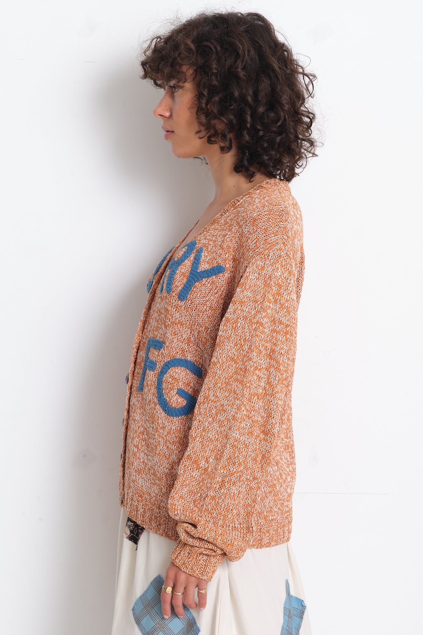 Twinsun Cardigan - Classic Twisted Orange