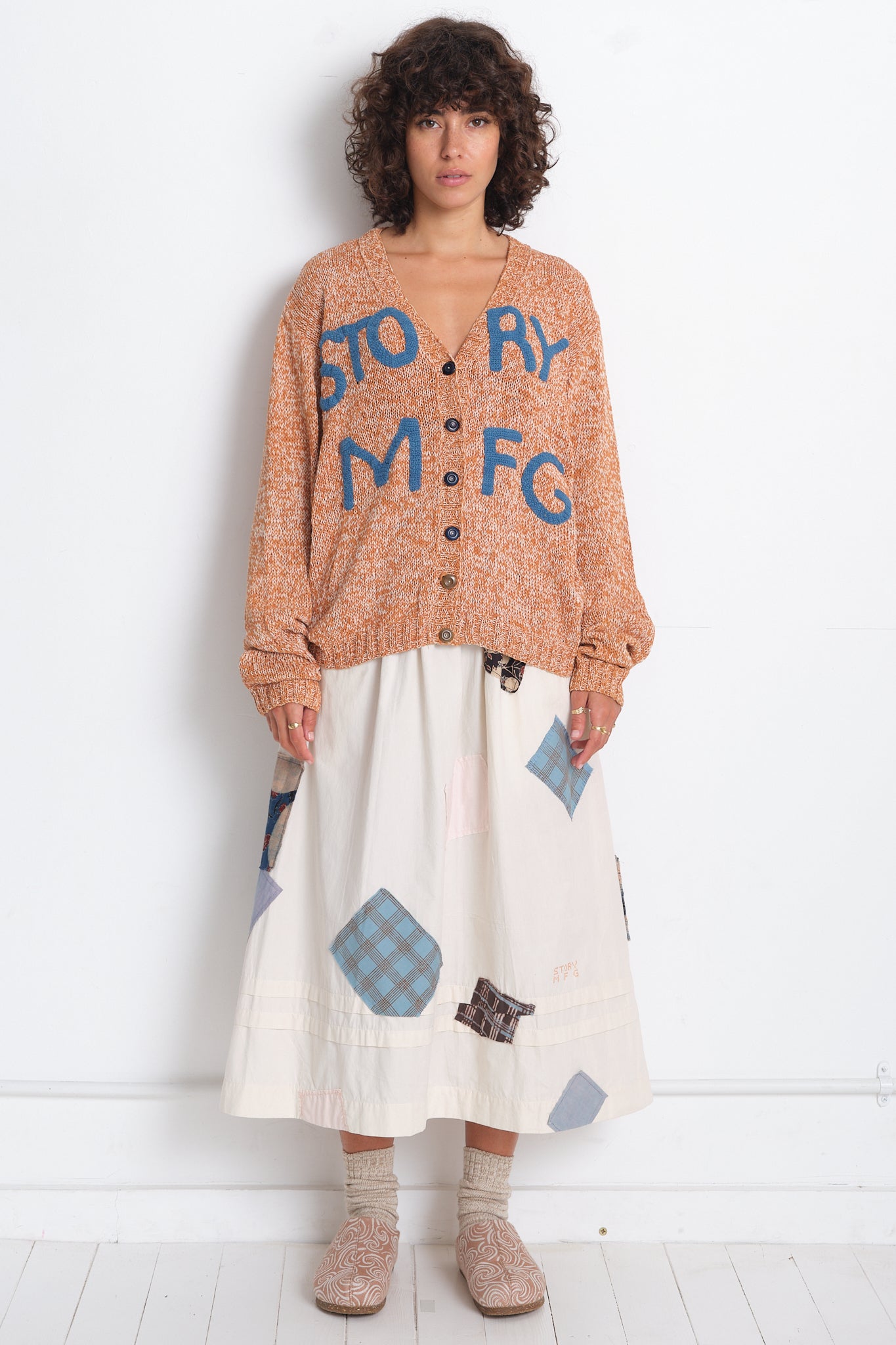 Twinsun Cardigan - Classic Twisted Orange
