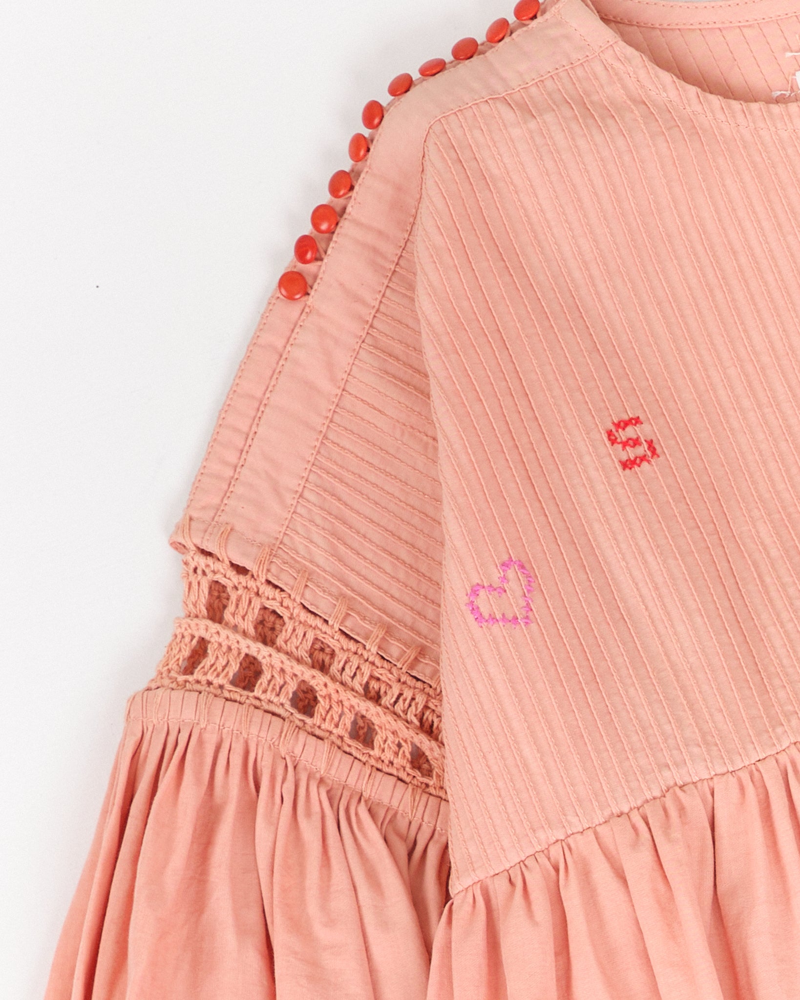 Mon Dress - Ancient Pink Cross Stitch
