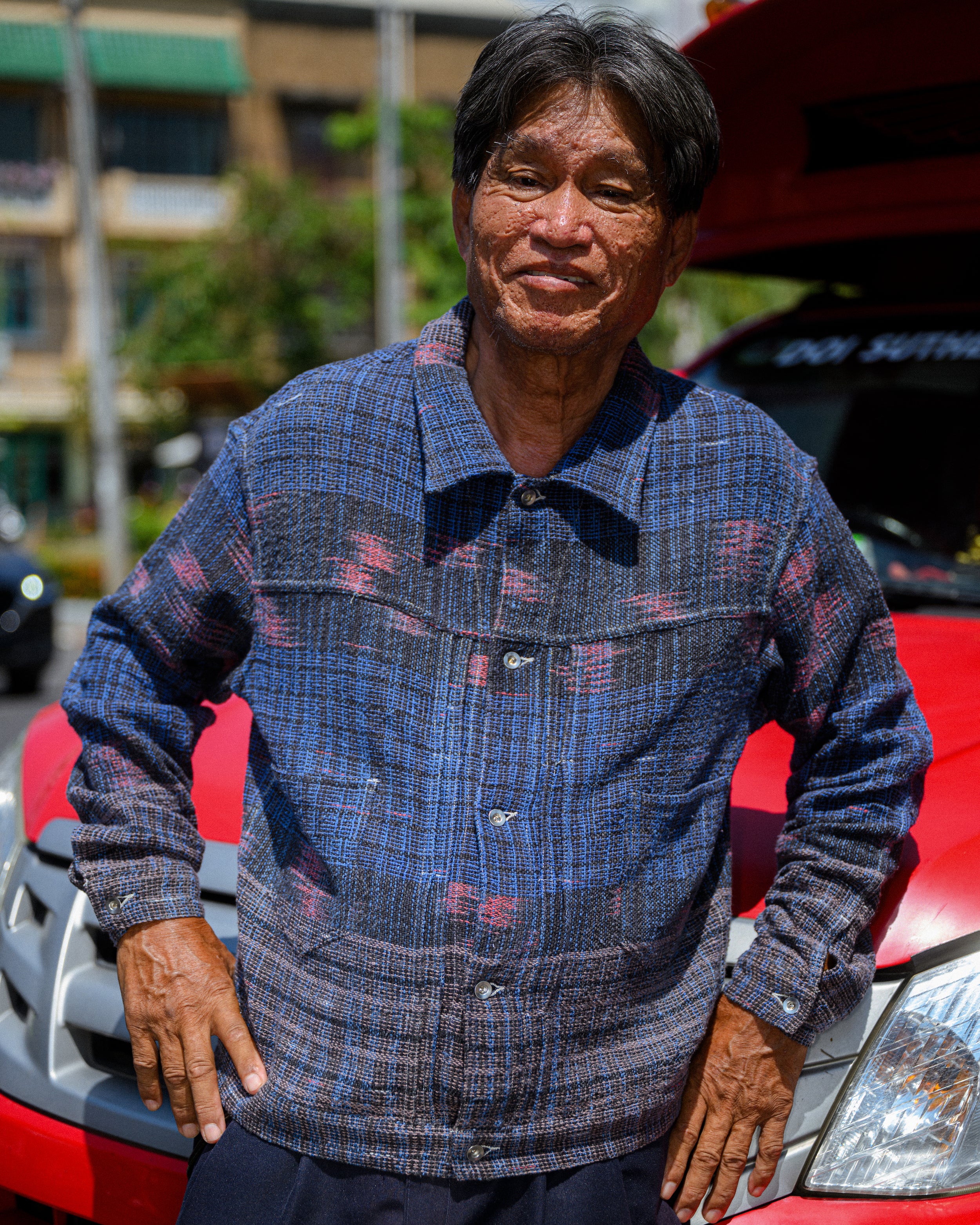 Sundae Jacket - Haze Handloom – Story mfg.