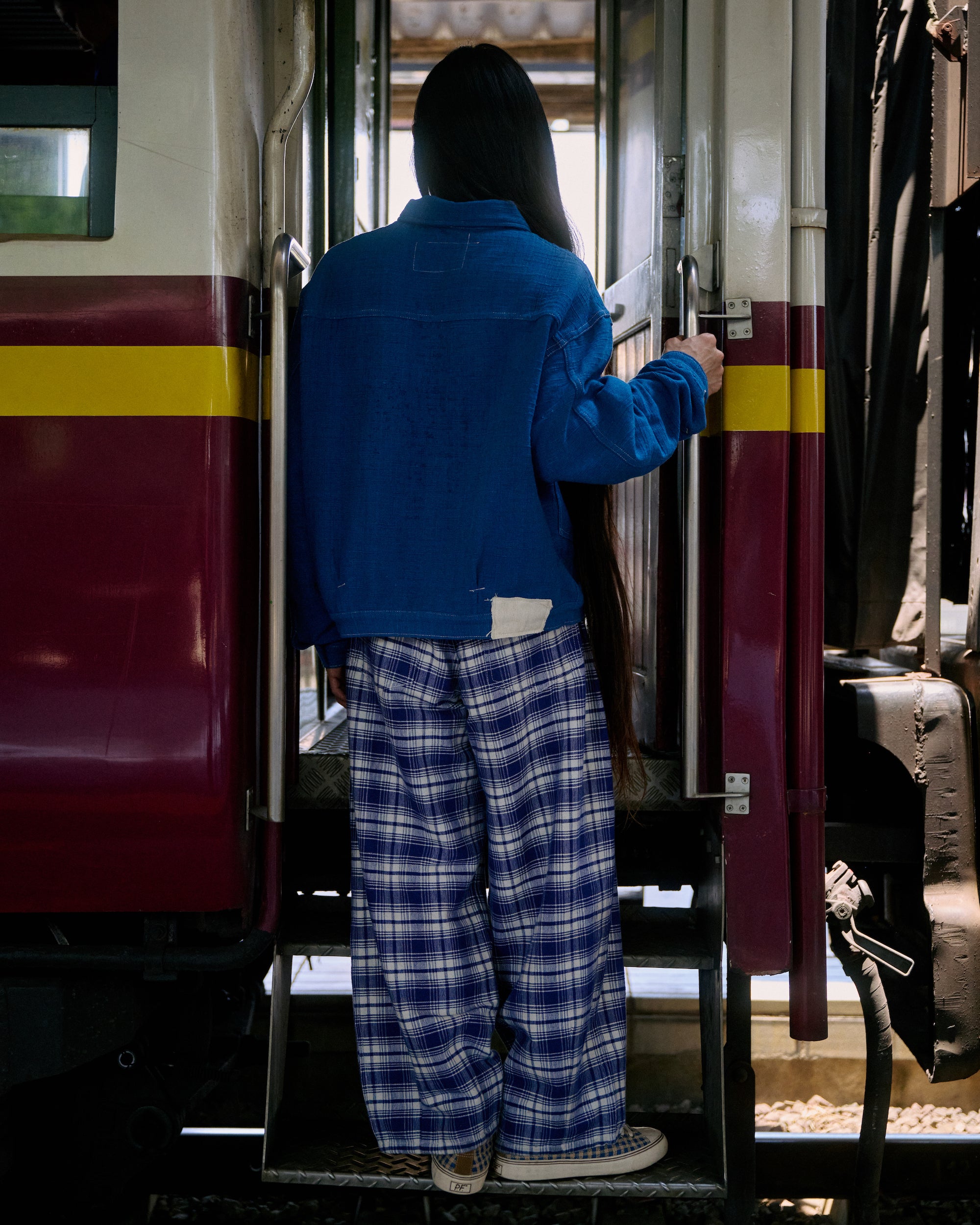 Sundae Jacket - Indigo Handloom – Story mfg.
