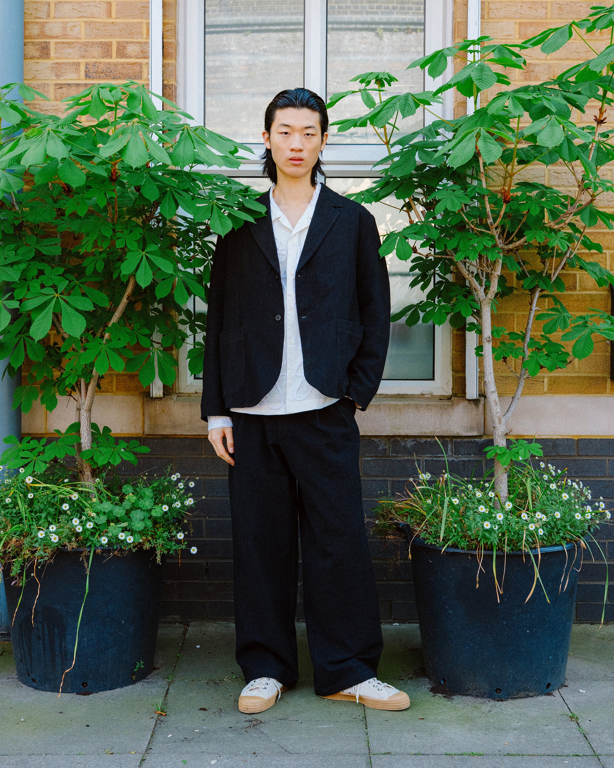 story mfg ジャケット STORY mfg. ボンバージャケット | ブラック | FARFETCH JP