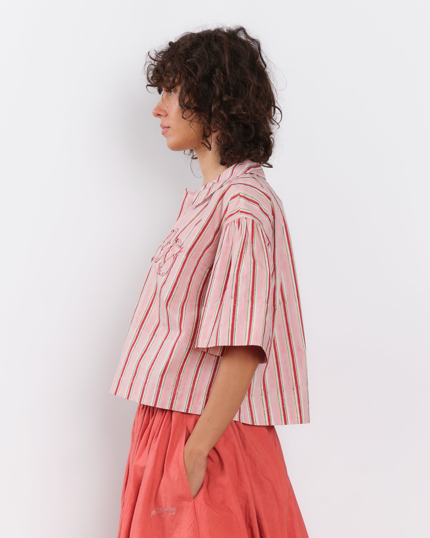 Neem Blouse - Harlyn Stripe