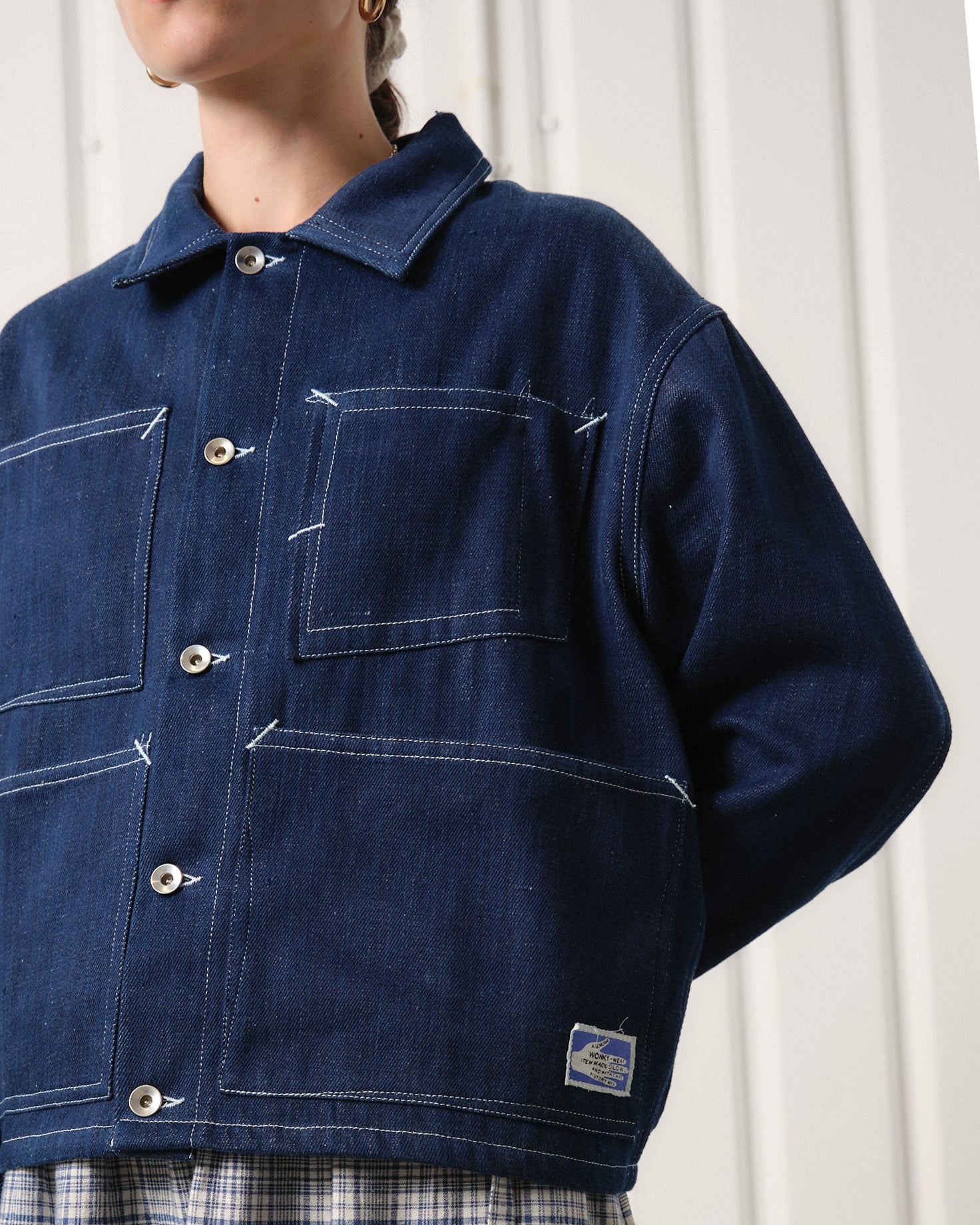 Post Jacket - Indigo Selvedge Denim