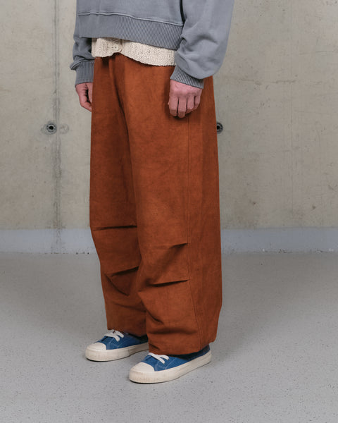 story mfg. paco pants カーゴパンツ　ブラウン　ブラック PACO_PANTS_BROWN_SLUB9_0fe21e9