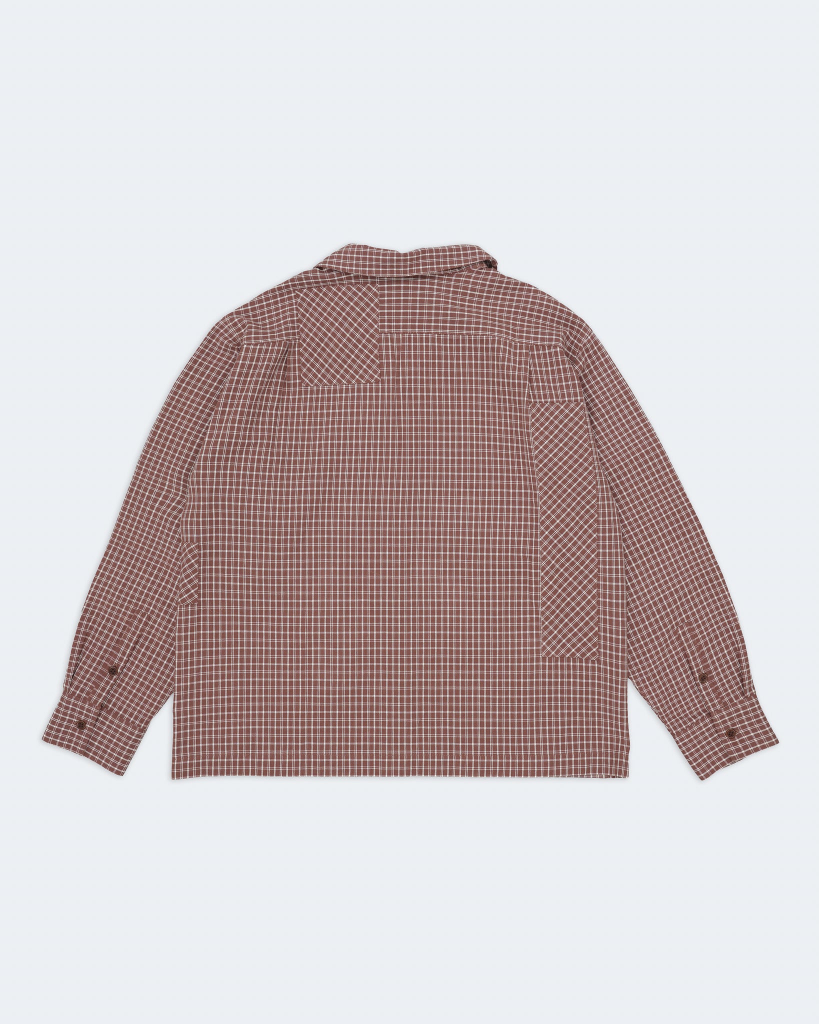 PA Shirt LS - Brown Check