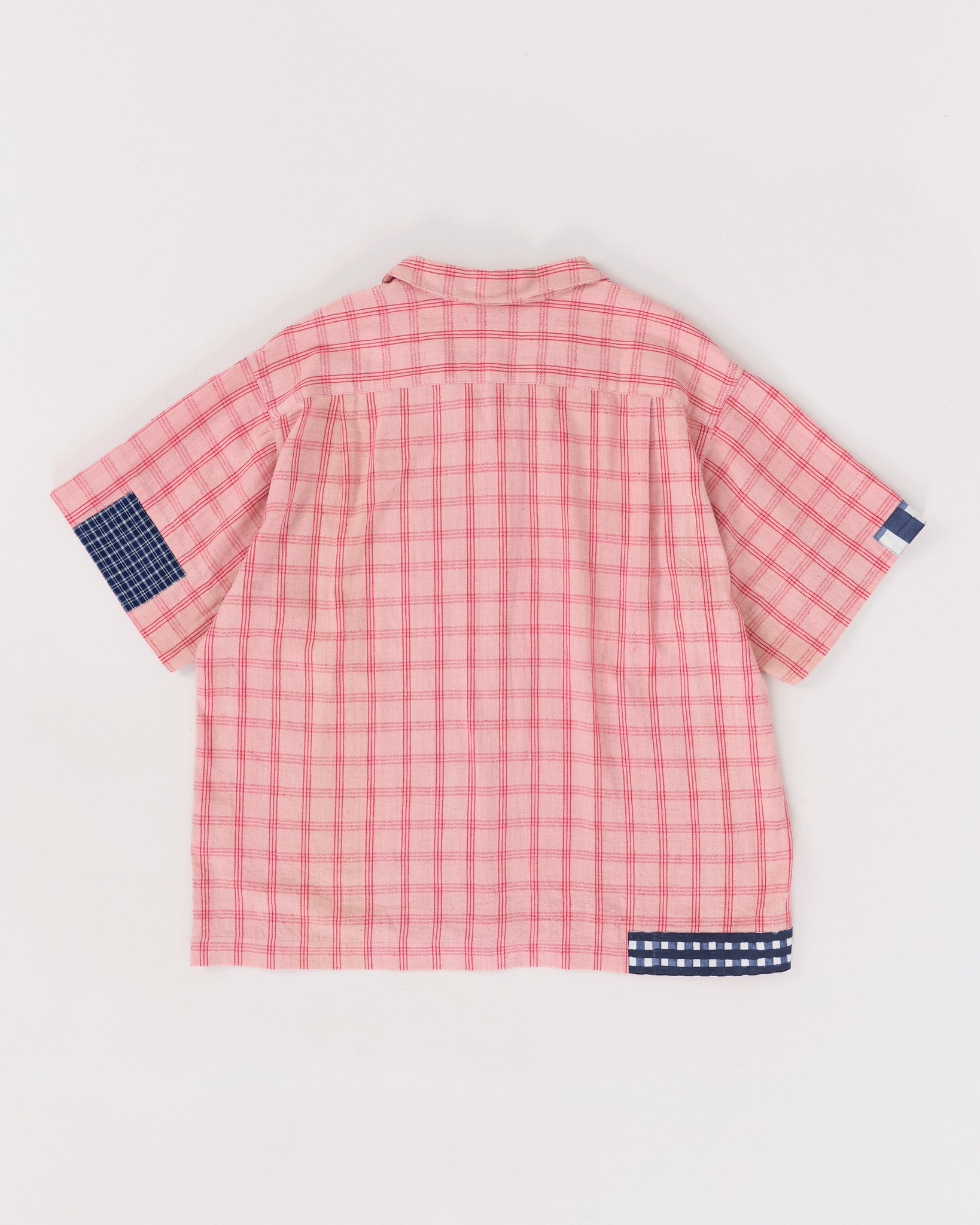 PA Shirt SS - Pink Picnic Handloom