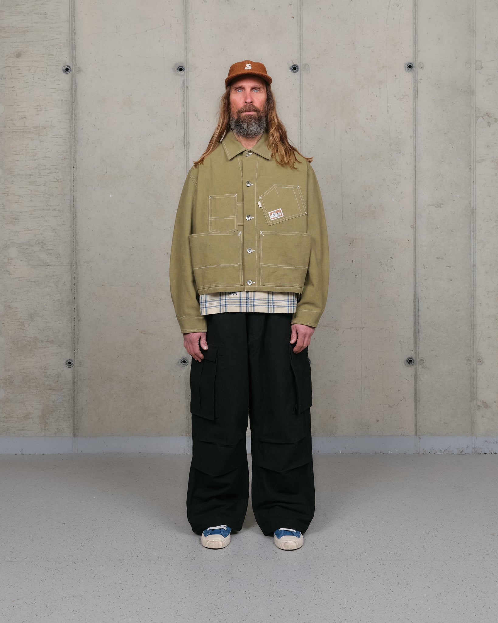 Peace Pants - Black Slub