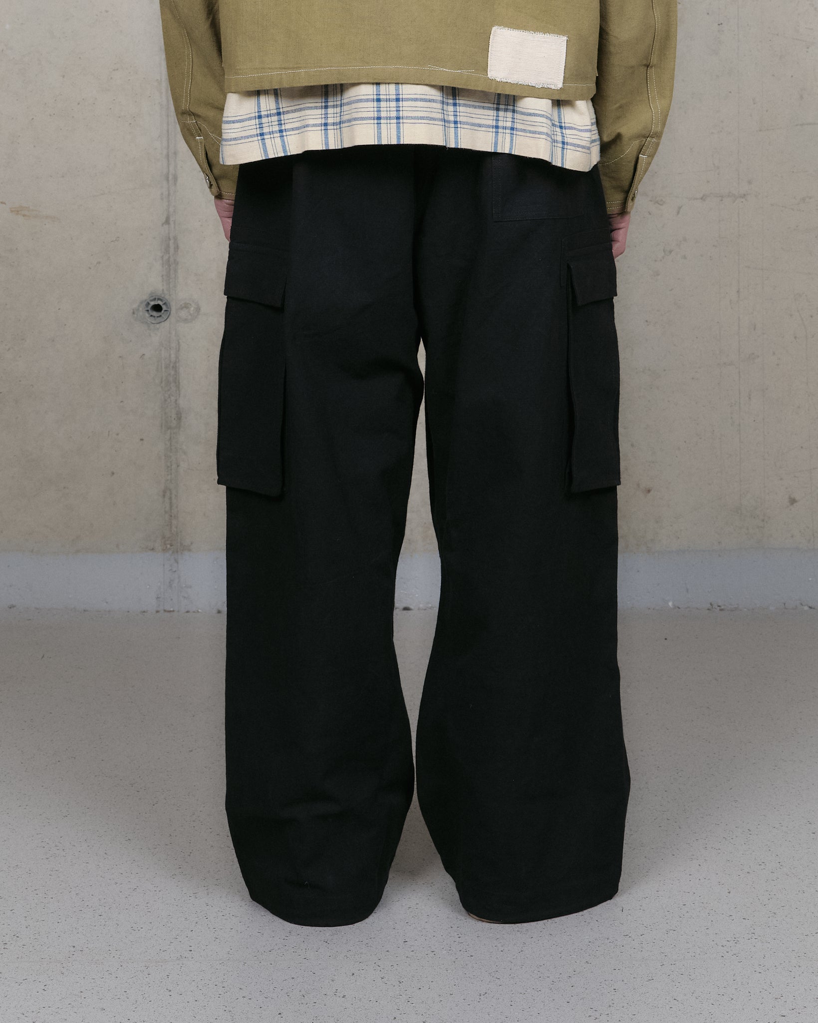 Peace Pants - Black Slub